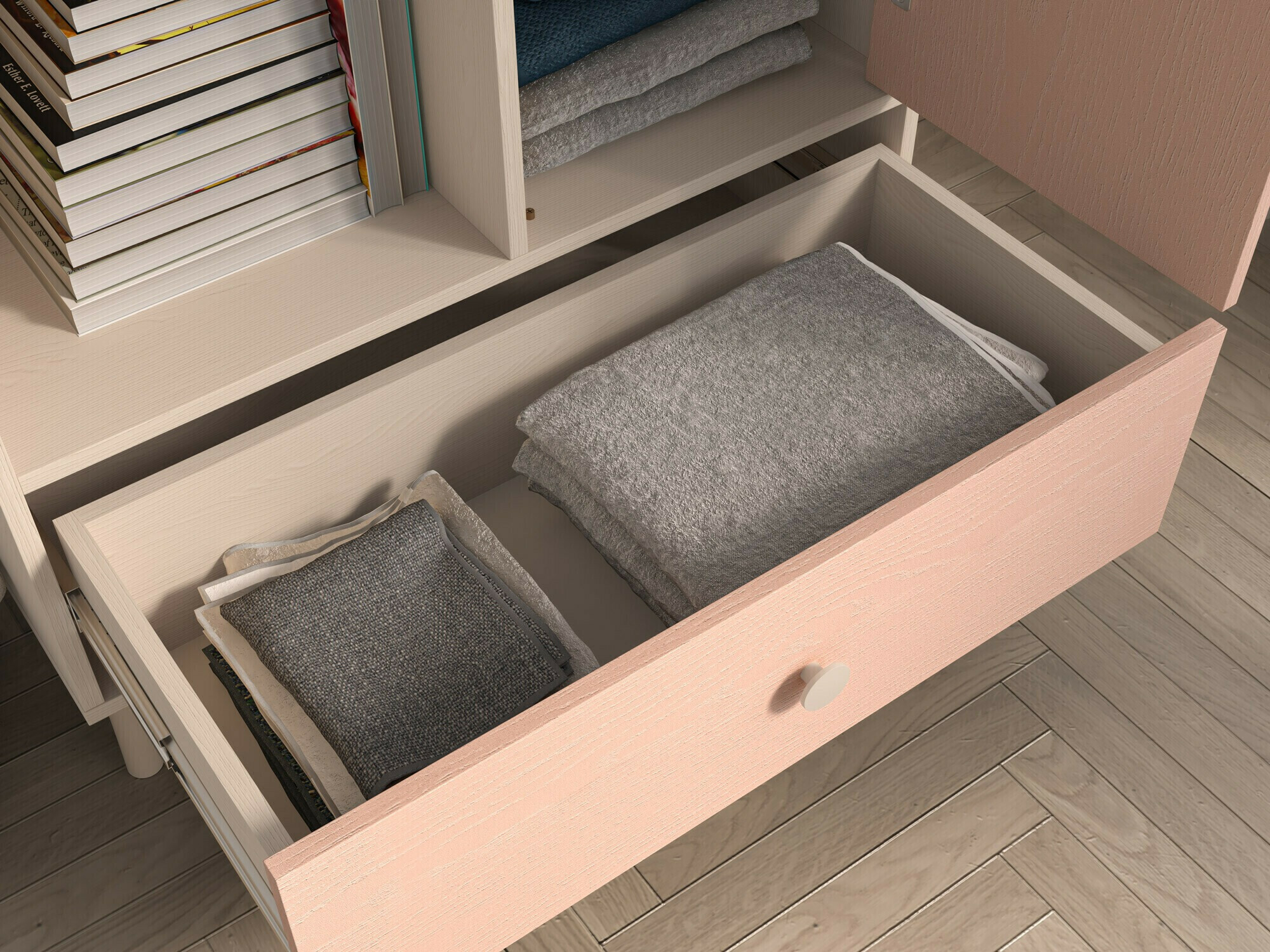 Набор для детской комнаты Tortoli 115 (Розовый)