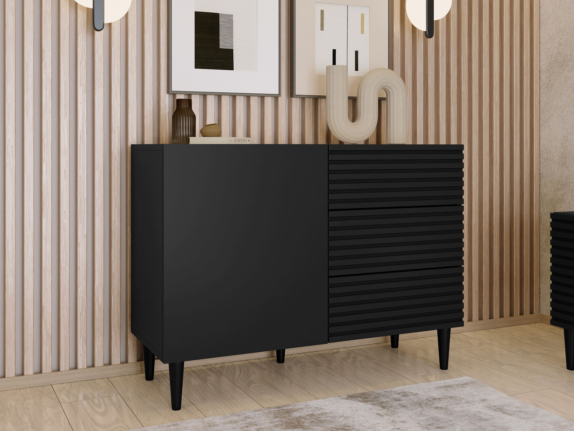 Kомод Comfivo Mavmono 100 (Чёрный)