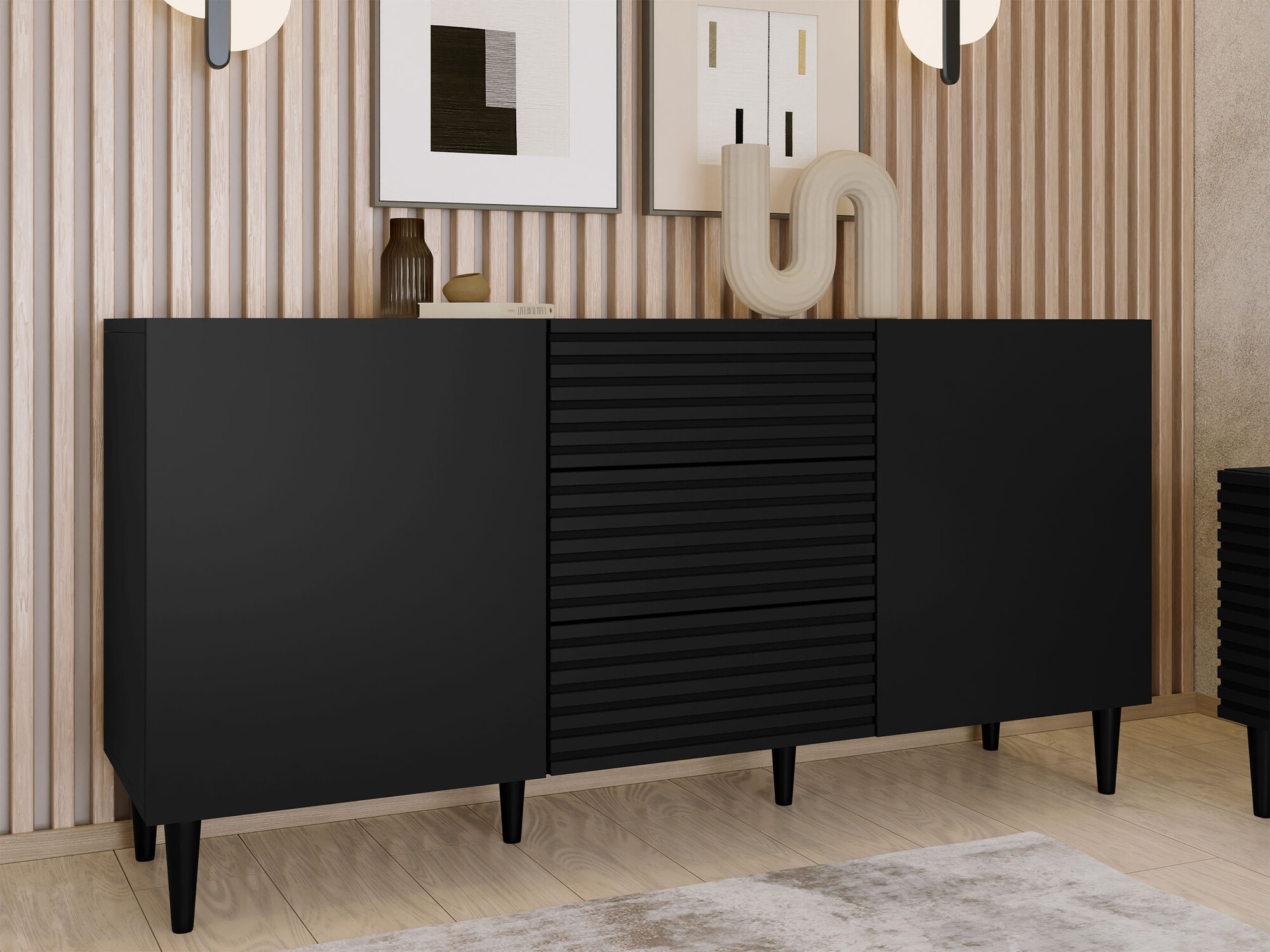 Kumode Comfivo Mavmono 101 (Melns)