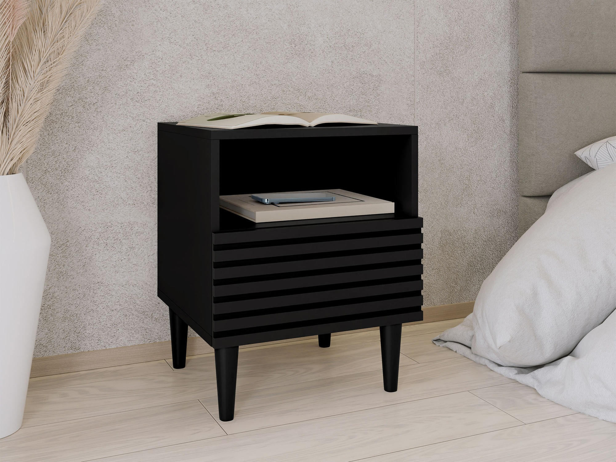 Naktsgaldiņš Comfivo Mavmono 103 (Melns)