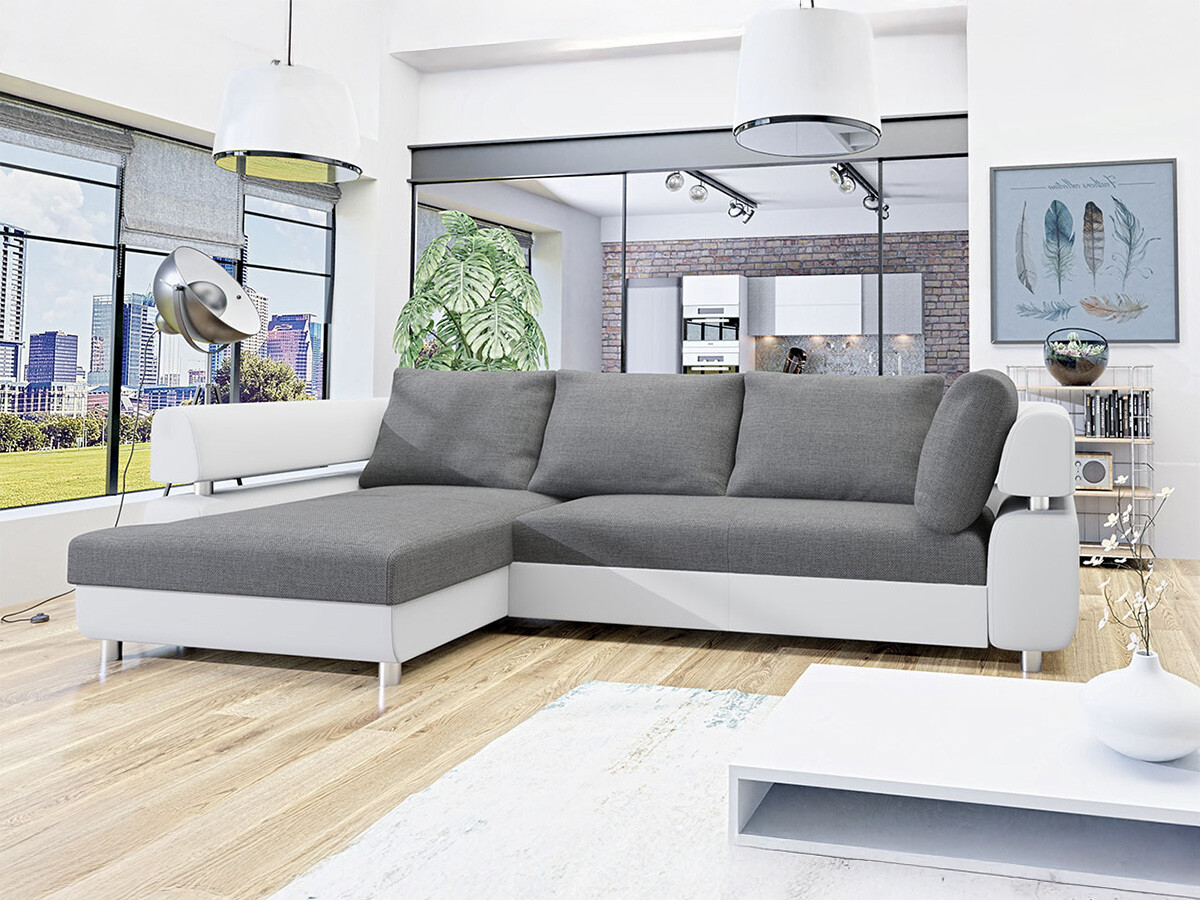 Stūra dīvāns Lincoln 110 (Mīksts 01 + Inari 91)