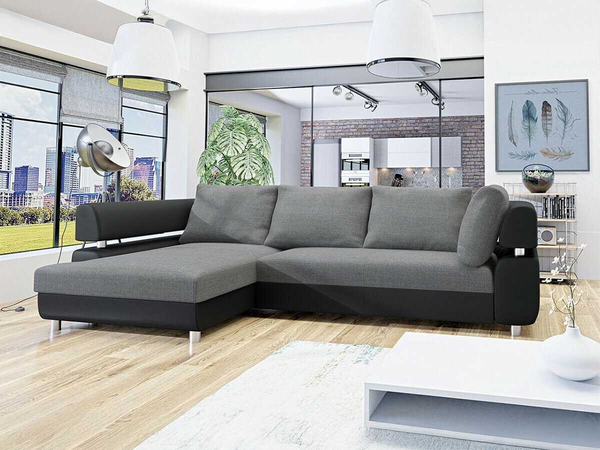 Stūra dīvāns Lincoln 110 (Mīksts 06 + Inari 91)