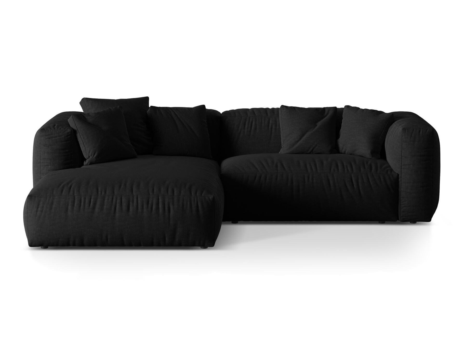 Moduļu stūra dīvāns Sorcoro 105 (Boston Black)