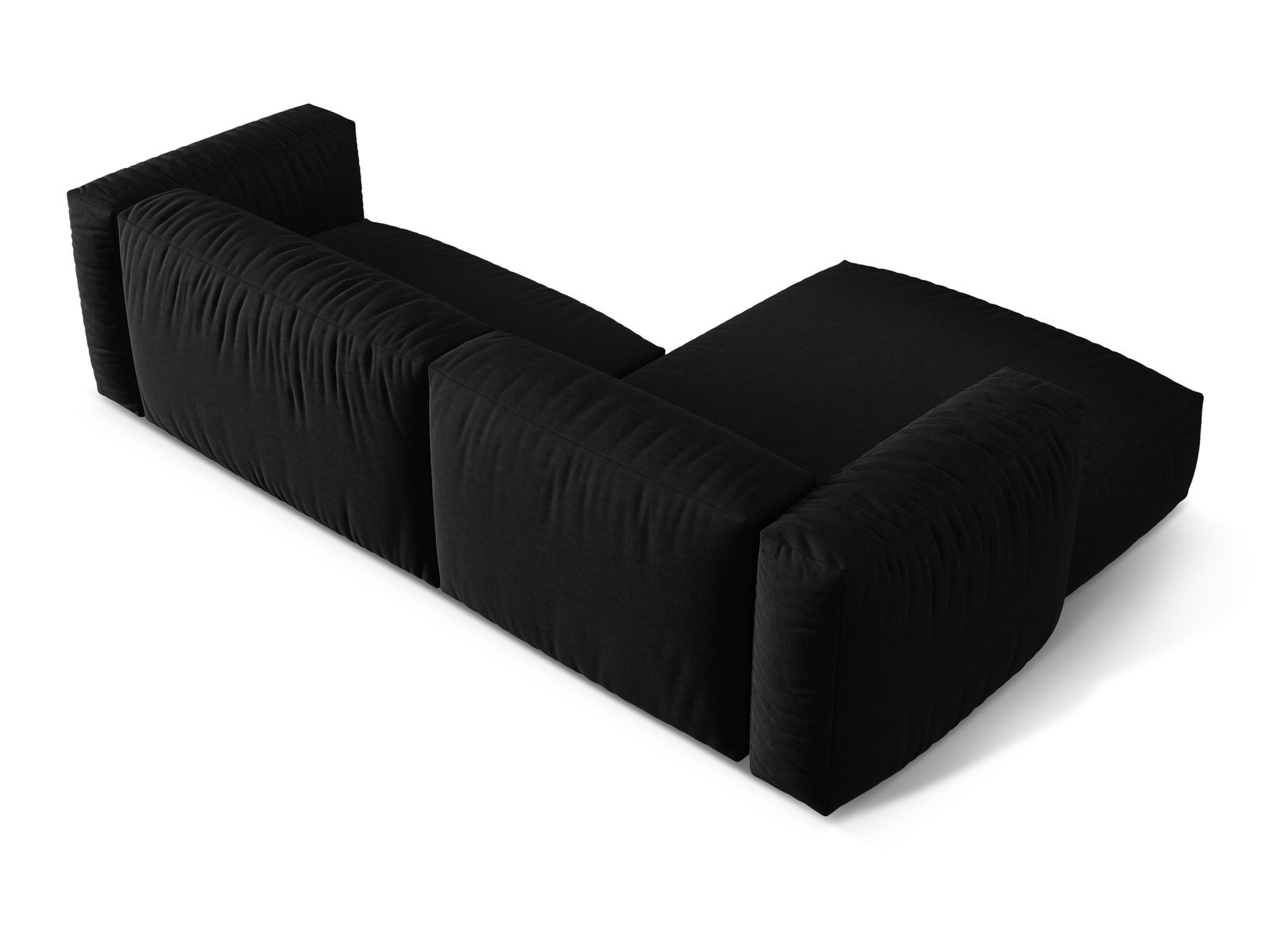 Moduļu stūra dīvāns Sorcoro 105 (Boston Black)