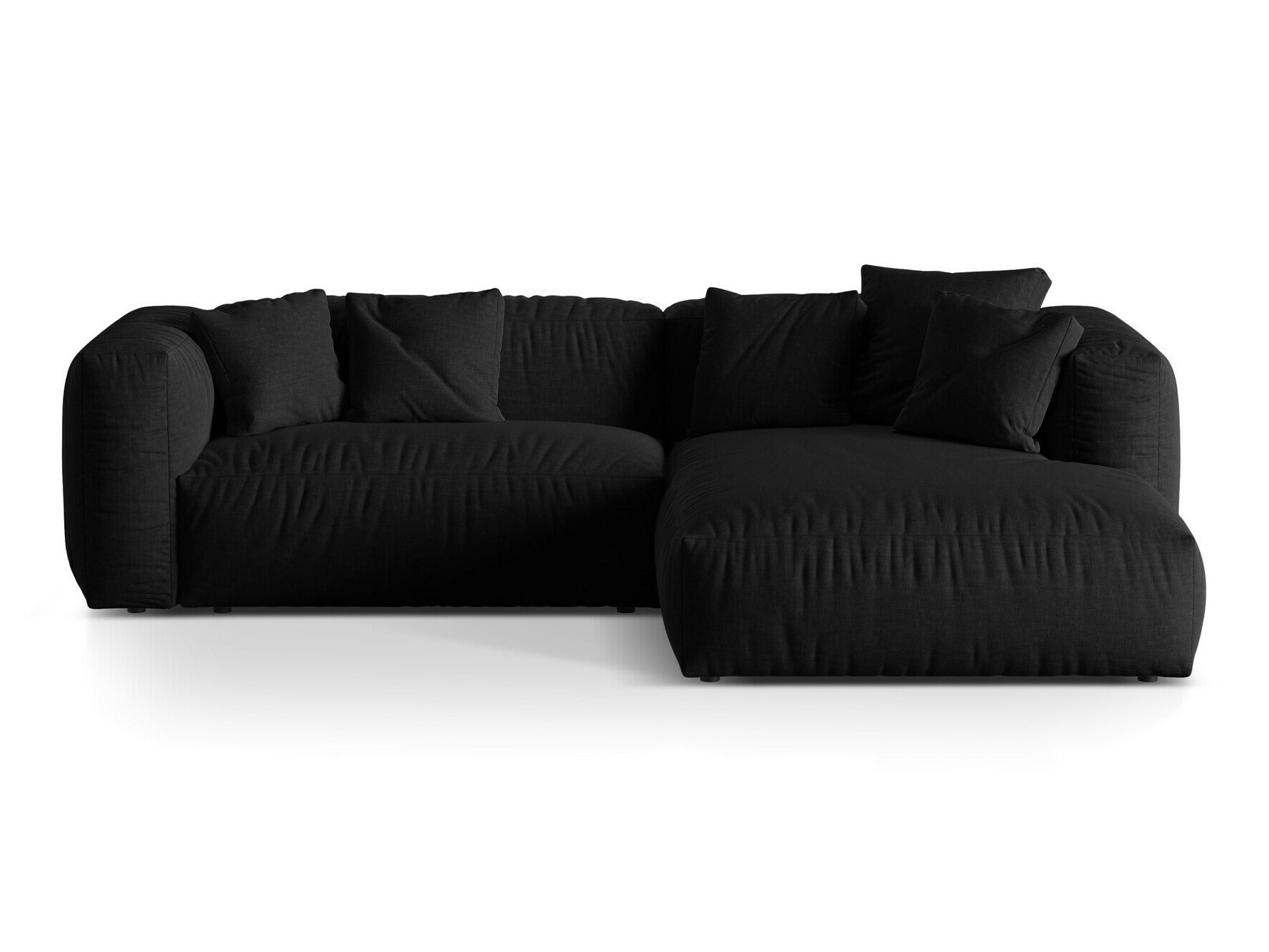 Moduļu stūra dīvāns Sorcoro 105 (Boston Black)