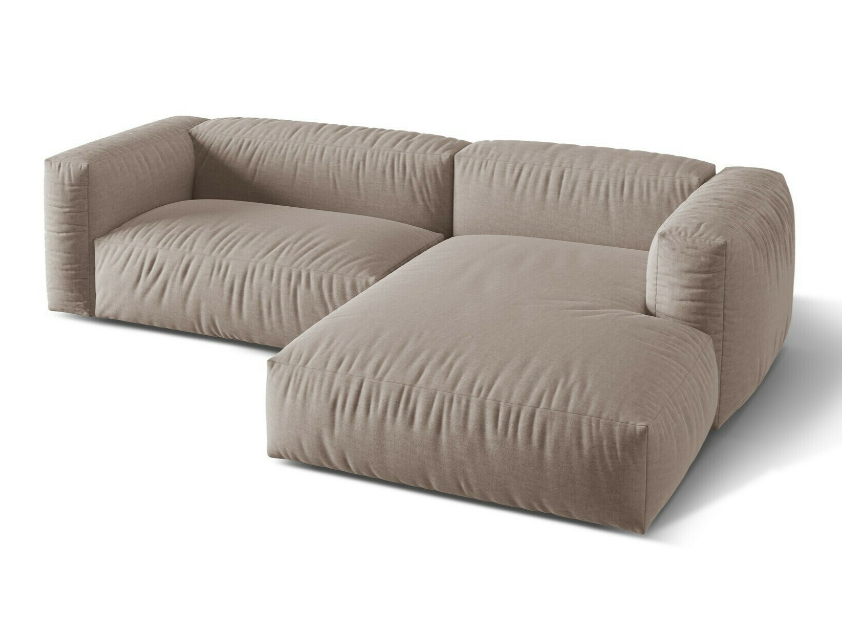 Moduļu stūra dīvāns Sorcoro 105 (Boston Trufa)