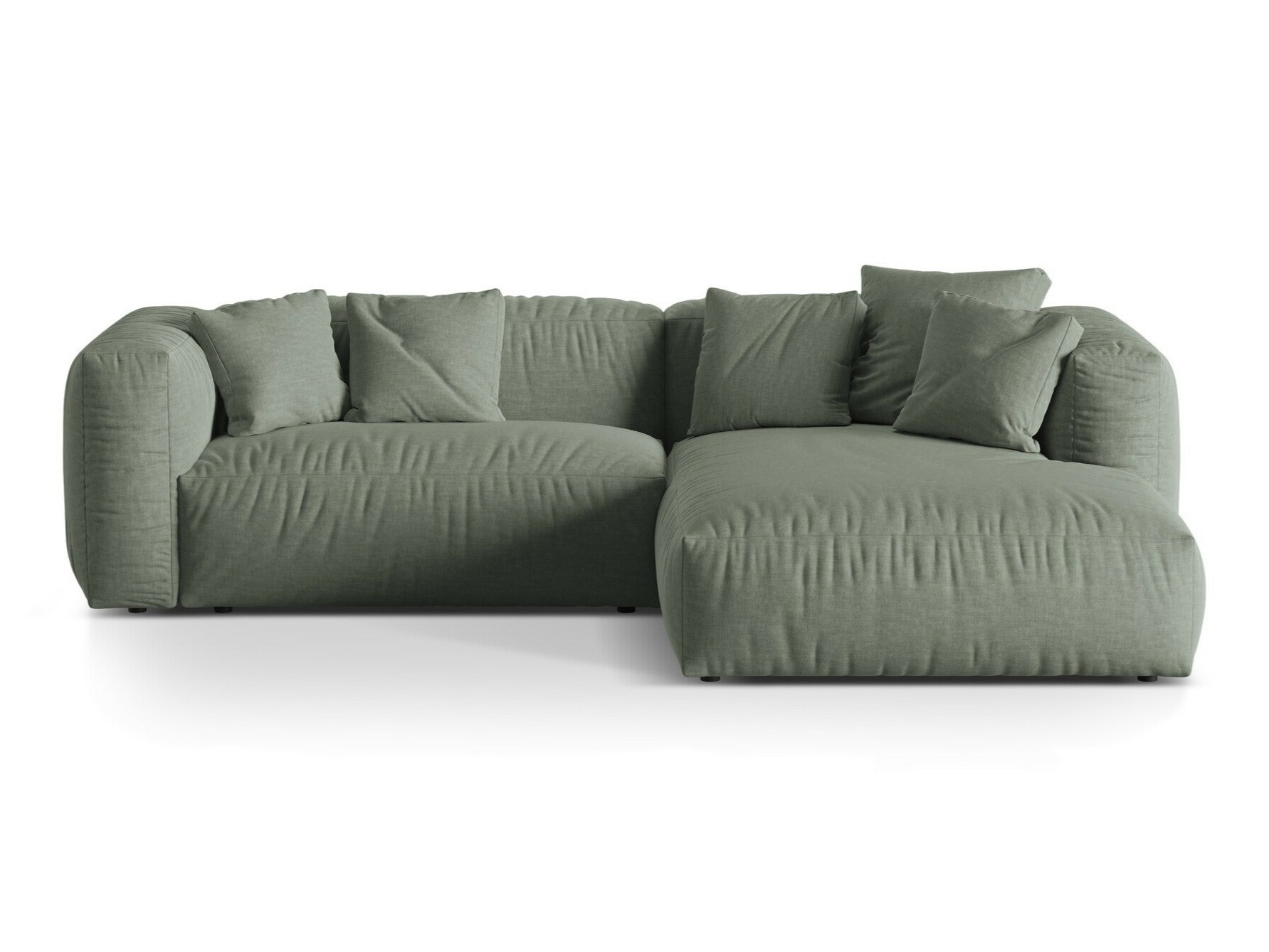 Moduļu stūra dīvāns Sorcoro 105 (Boston Water Green)