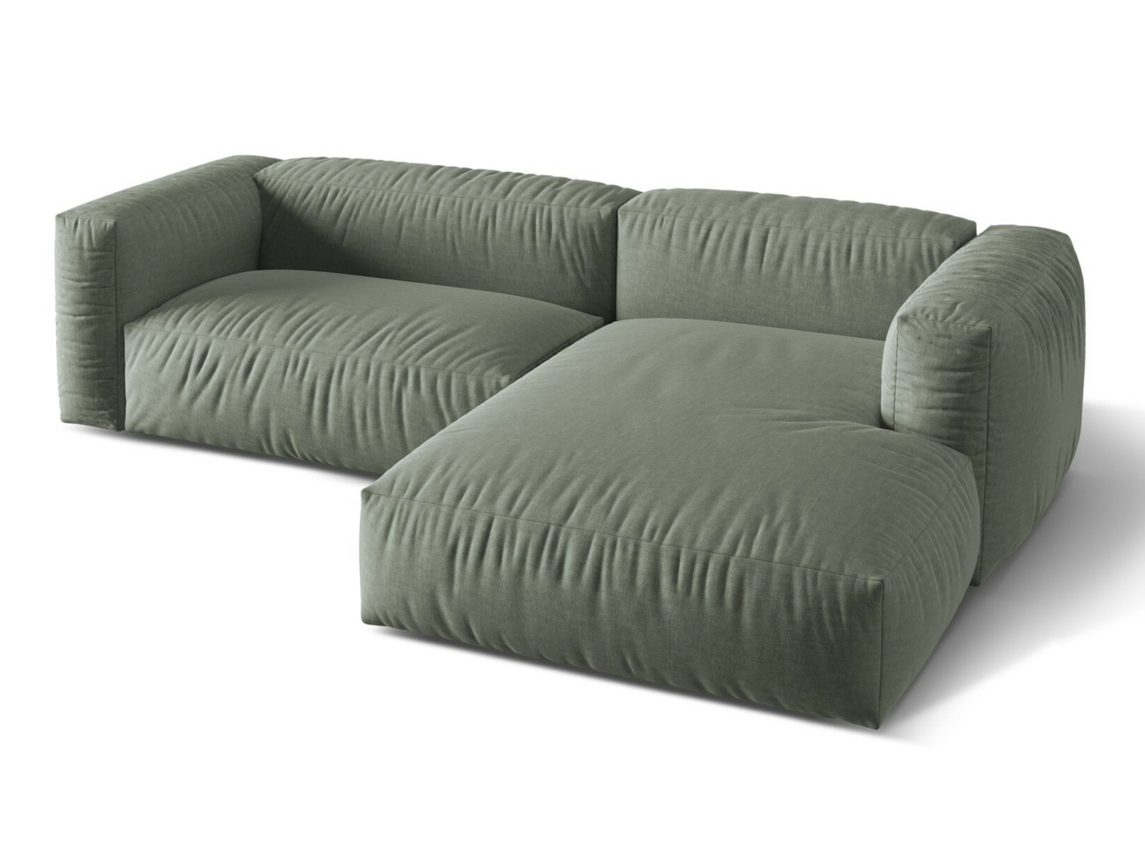 Moduļu stūra dīvāns Sorcoro 105 (Boston Water Green)