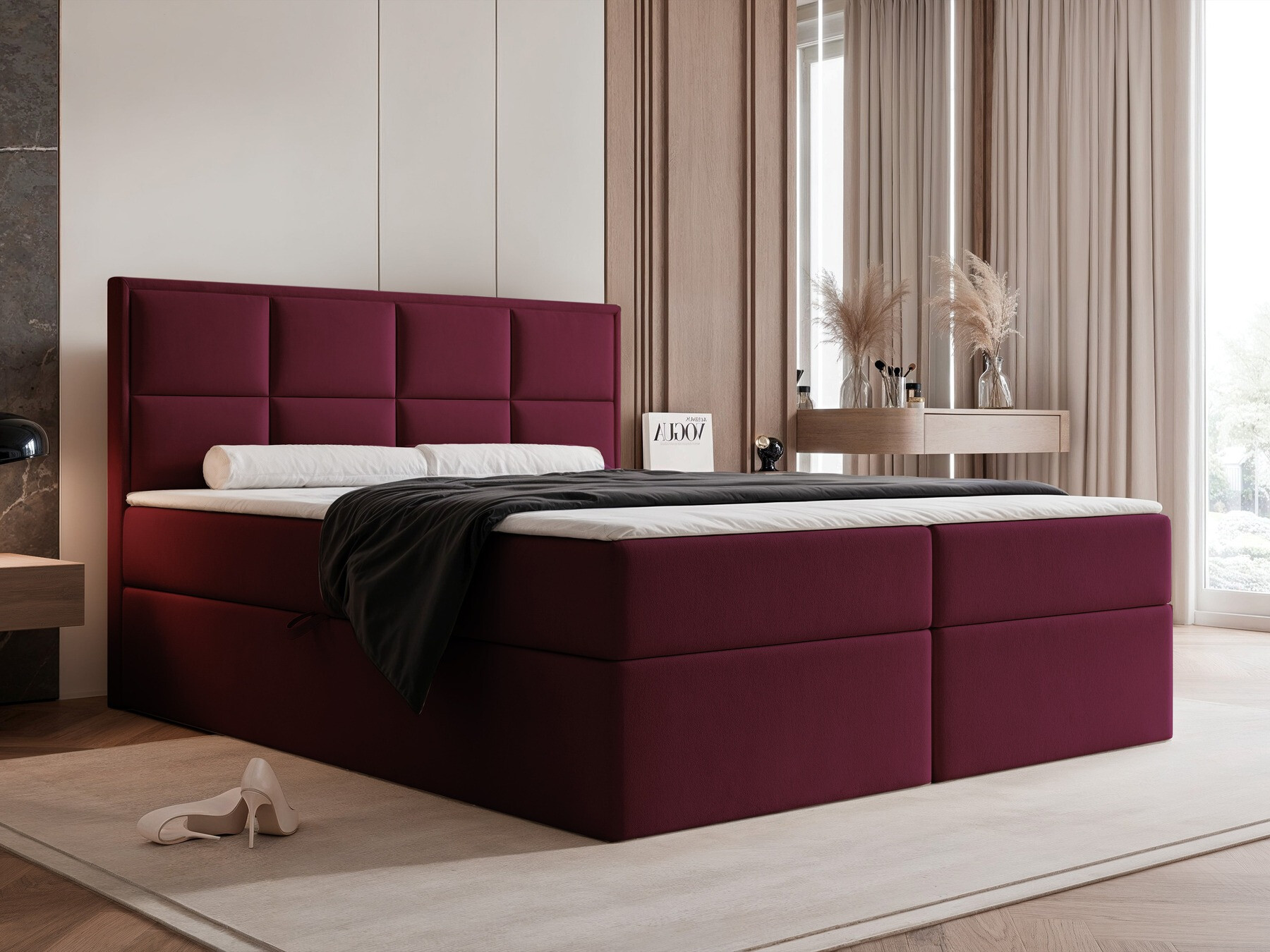 Kontinentālā gulta Martinez 115 (Magic Velvet 2229)