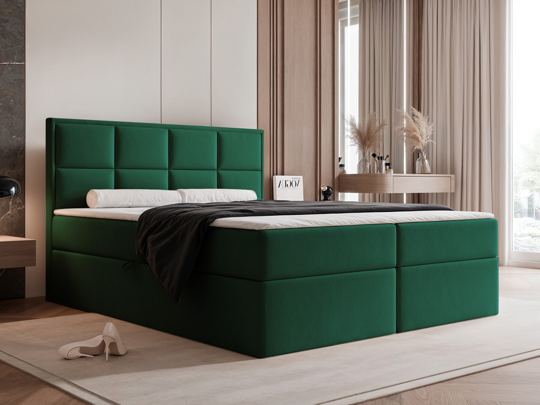 Континентальная кровать Martinez 115 (Magic Velvet 2225)