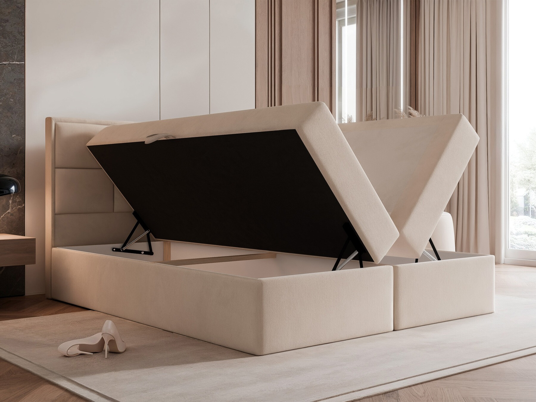 Континентальная кровать Martinez 115 (Magic Velvet 2225)