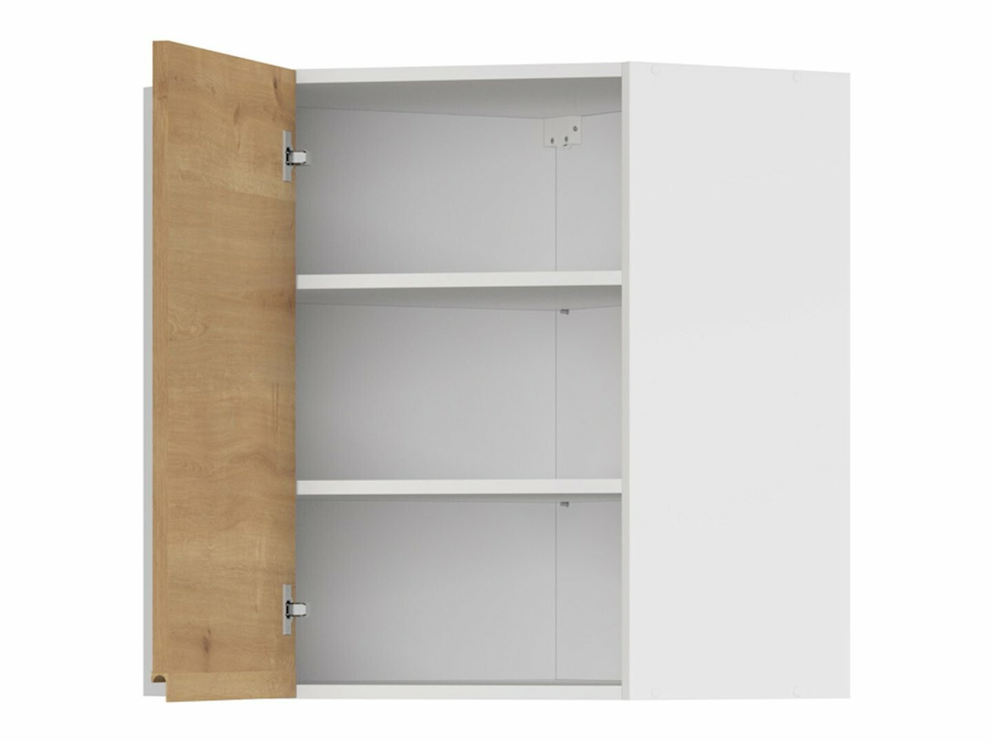 Модульный настенный угловой шкафчик Soli Oak 152