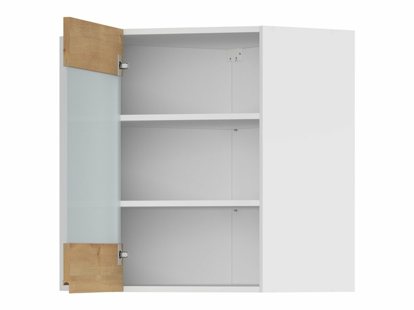 Модульный настенный угловой шкафчик Soli Oak 153