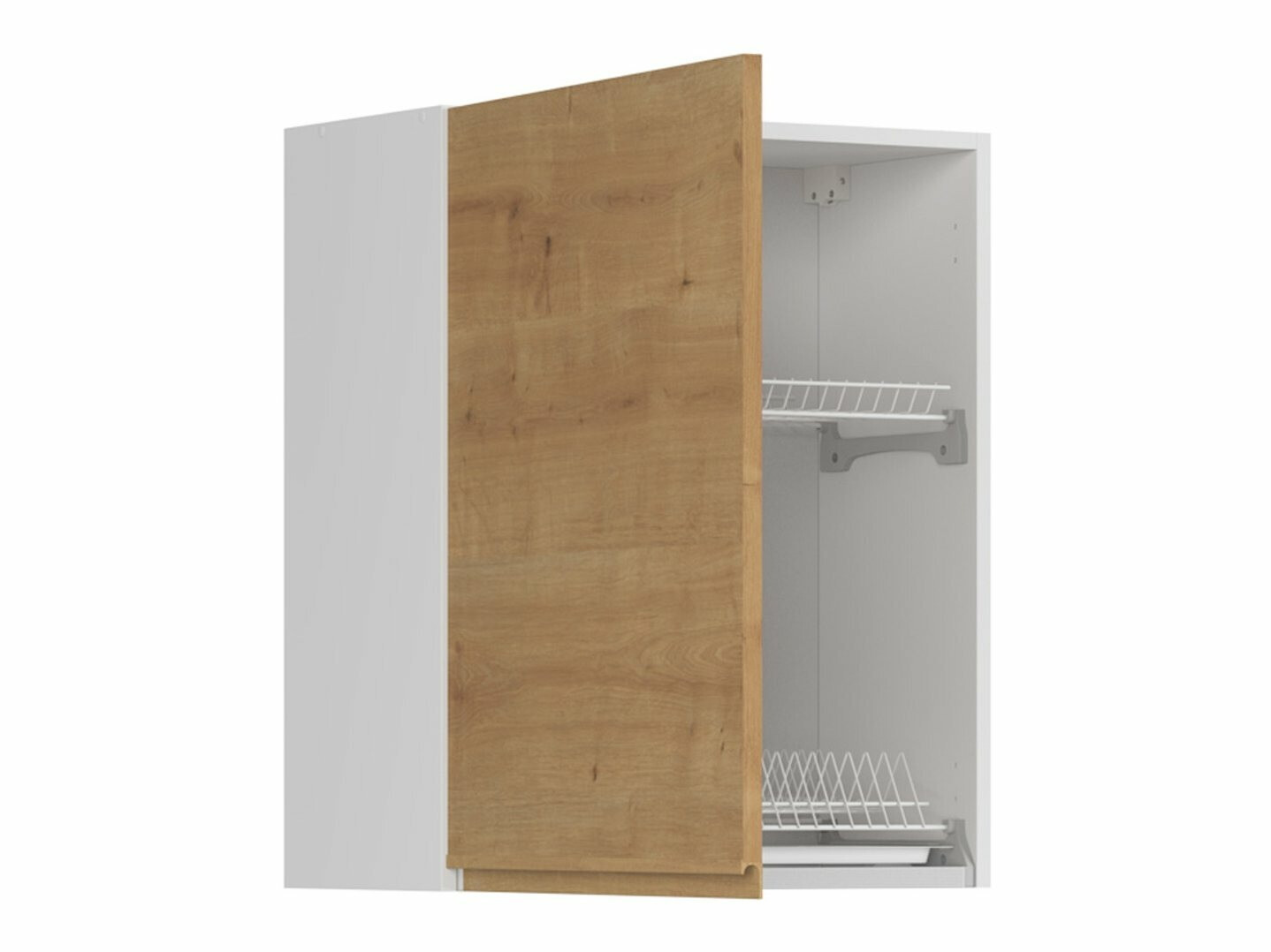 Moduļu piekarams skapis ar trauku žāvētāju Soli Oak 149