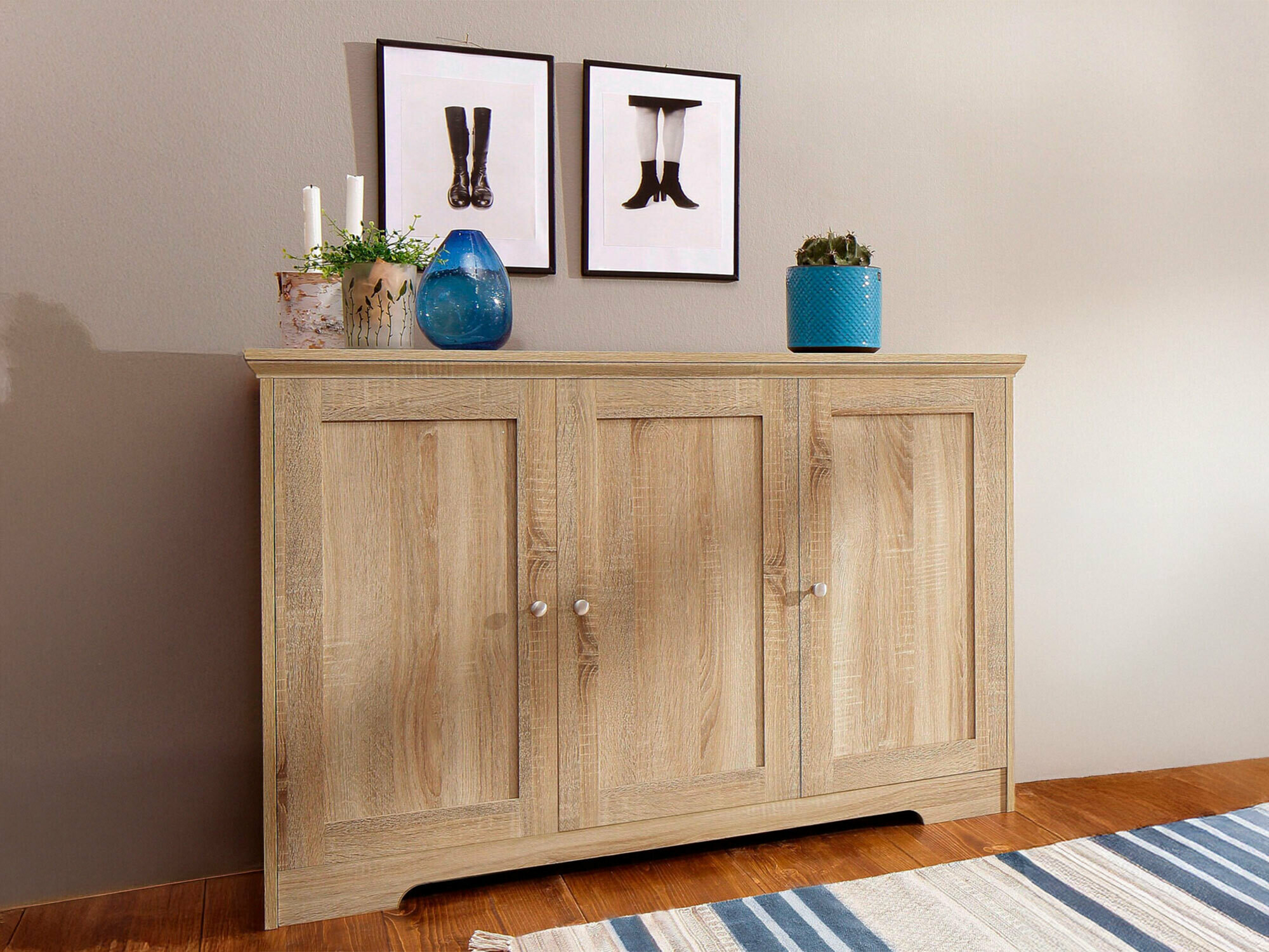 Skapis Odemela 103 (Gaišs ozols)