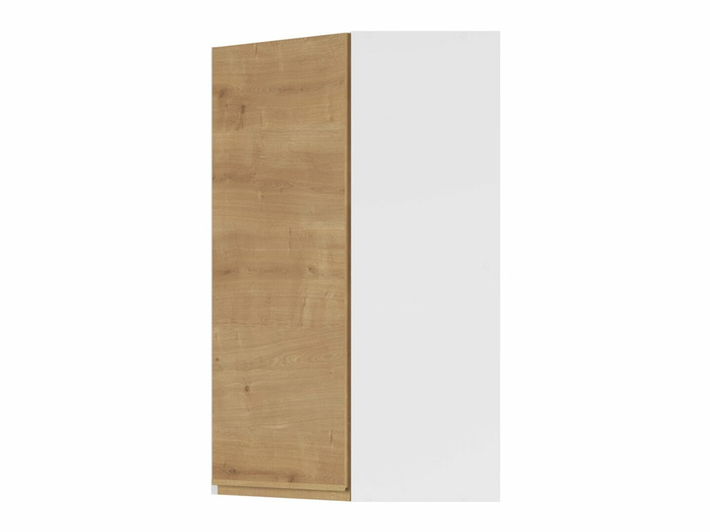 Модульный настенный угловой шкафчик Soli Oak 154