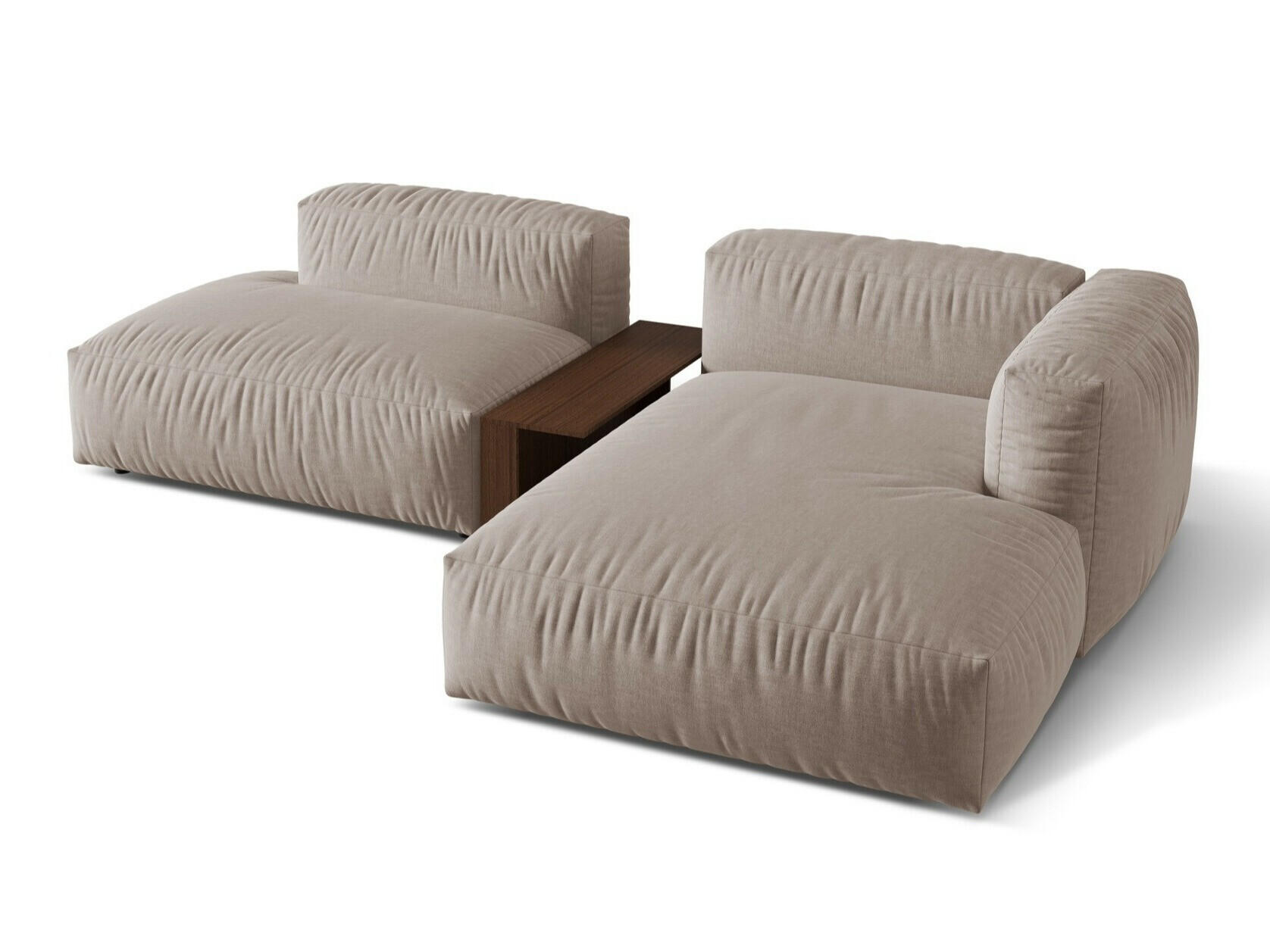 Moduļu stūra dīvāns Sorcoro 106 (Boston Trufa)