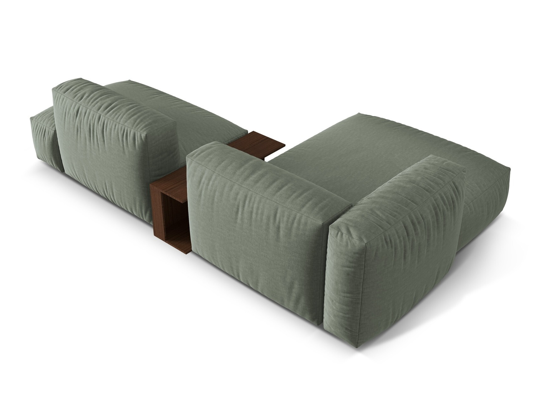 Moduļu stūra dīvāns Sorcoro 106 (Boston Water Green)