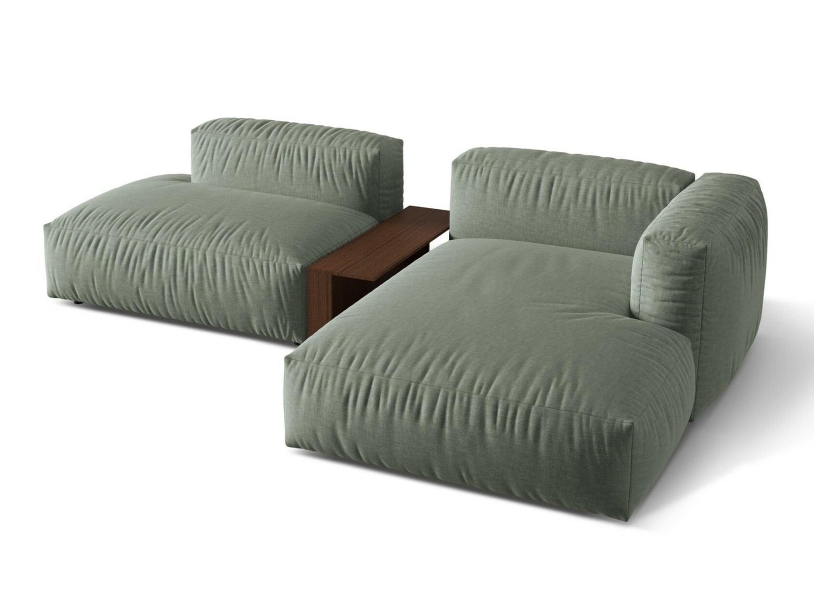 Moduļu stūra dīvāns Sorcoro 106 (Boston Water Green)