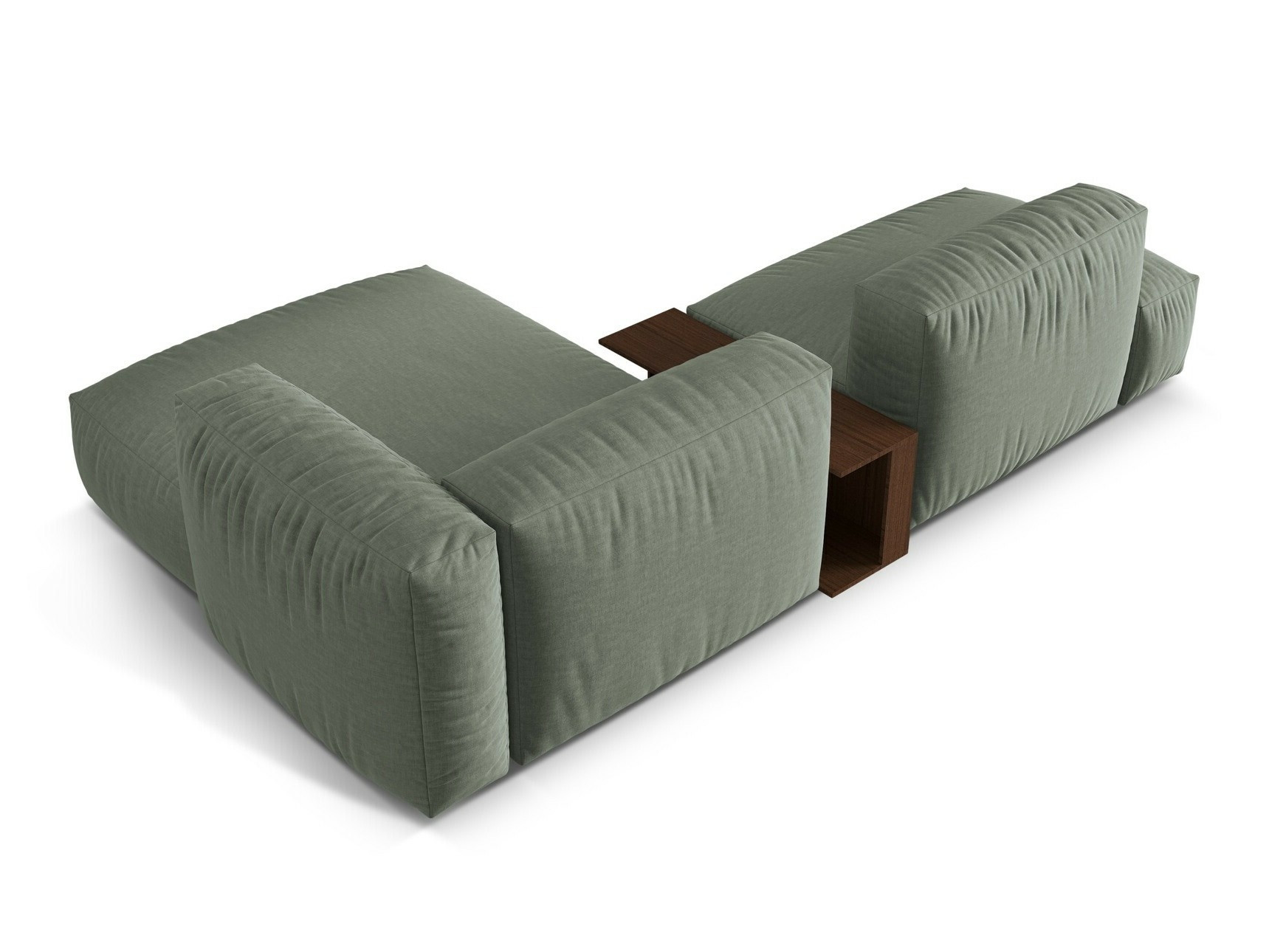 Moduļu stūra dīvāns Sorcoro 106 (Boston Water Green)