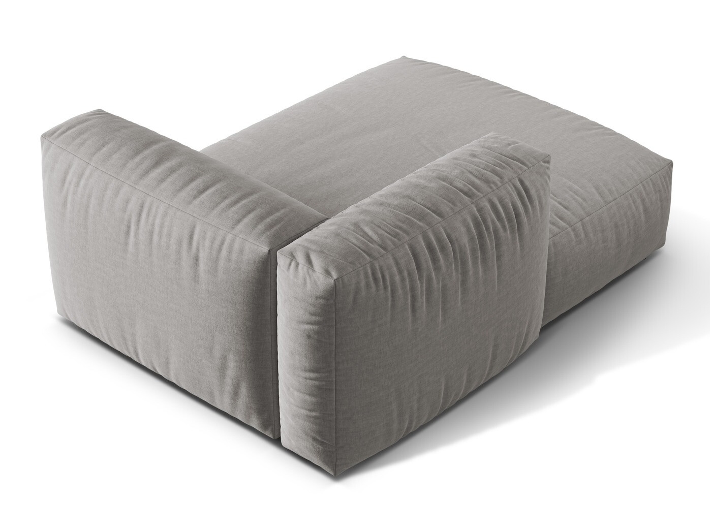 Moduļu krēsls Sorcoro 107 (Boston Gaišs Pelēks)