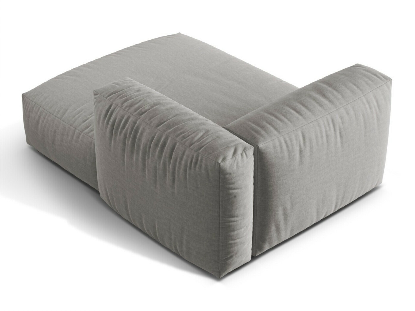 Moduļu krēsls Sorcoro 107 (Boston Gaišs Pelēks)