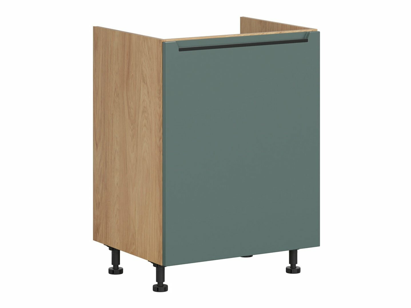 Модульный шкафчик под раковину с дверцами Riso Green 124