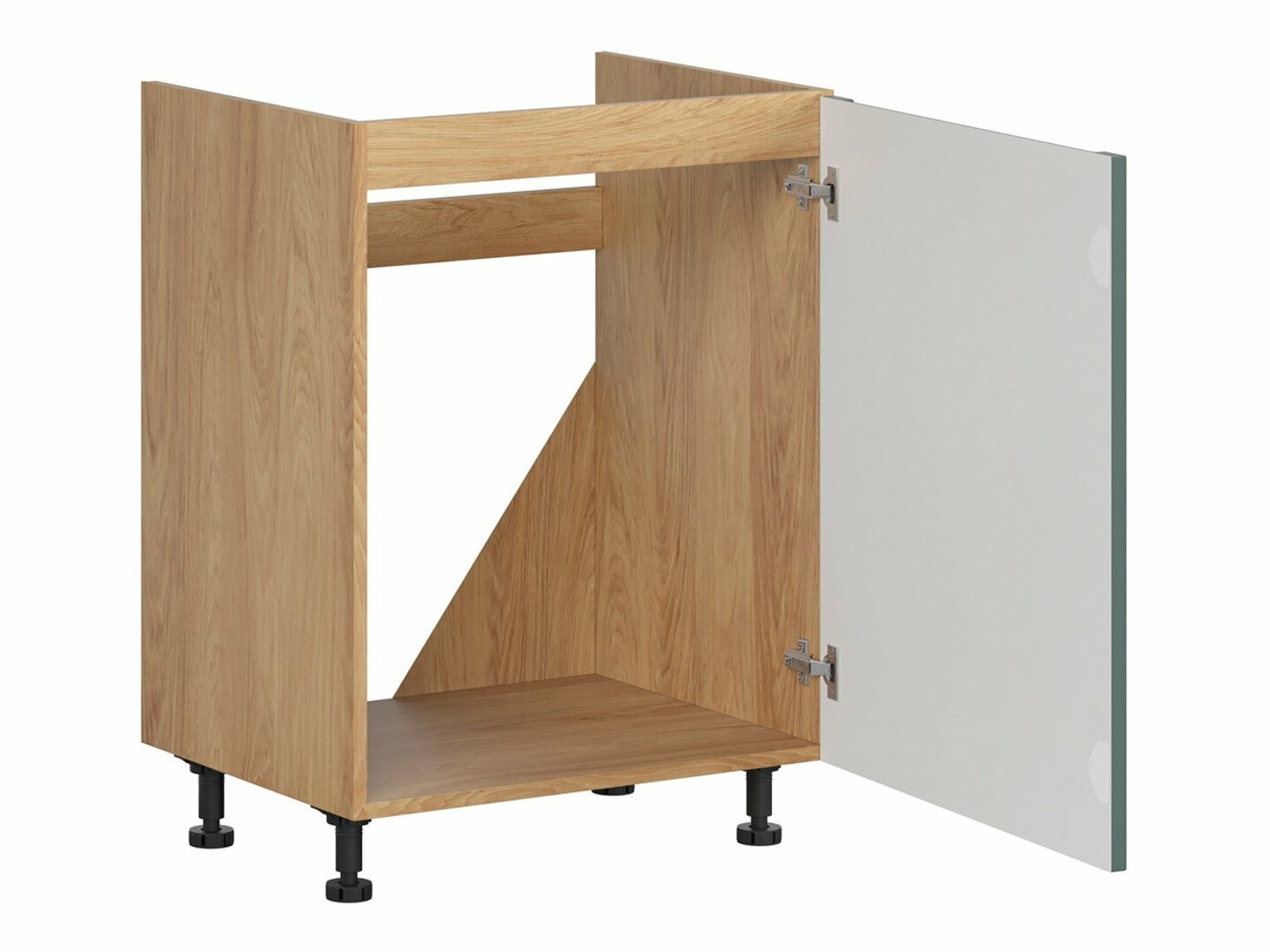 Модульный шкафчик под раковину с дверцами Riso Green 124