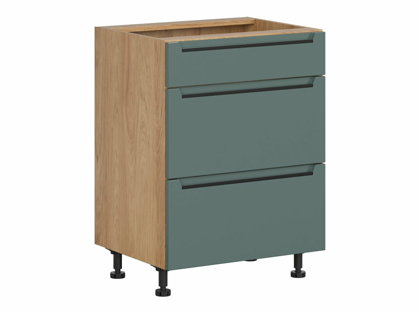 Модульный шкафчик с выдвижными ящиками Riso Green 107