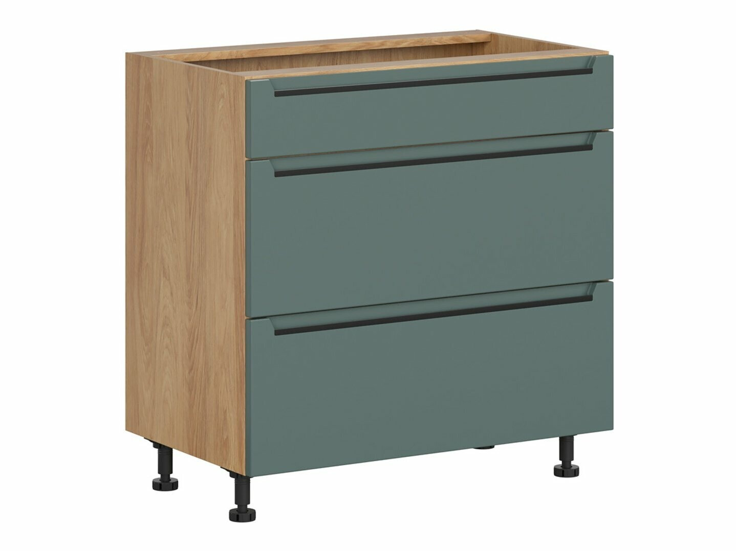 Модульный шкафчик с выдвижными ящиками Riso Green 108