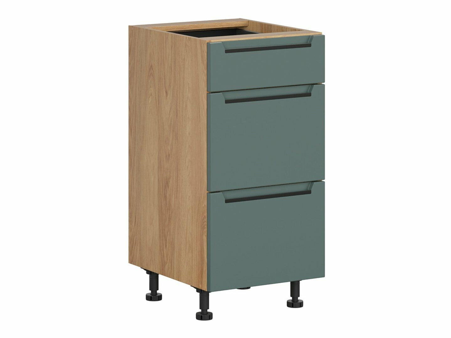 Модульный шкафчик с выдвижными ящиками Riso Green 109