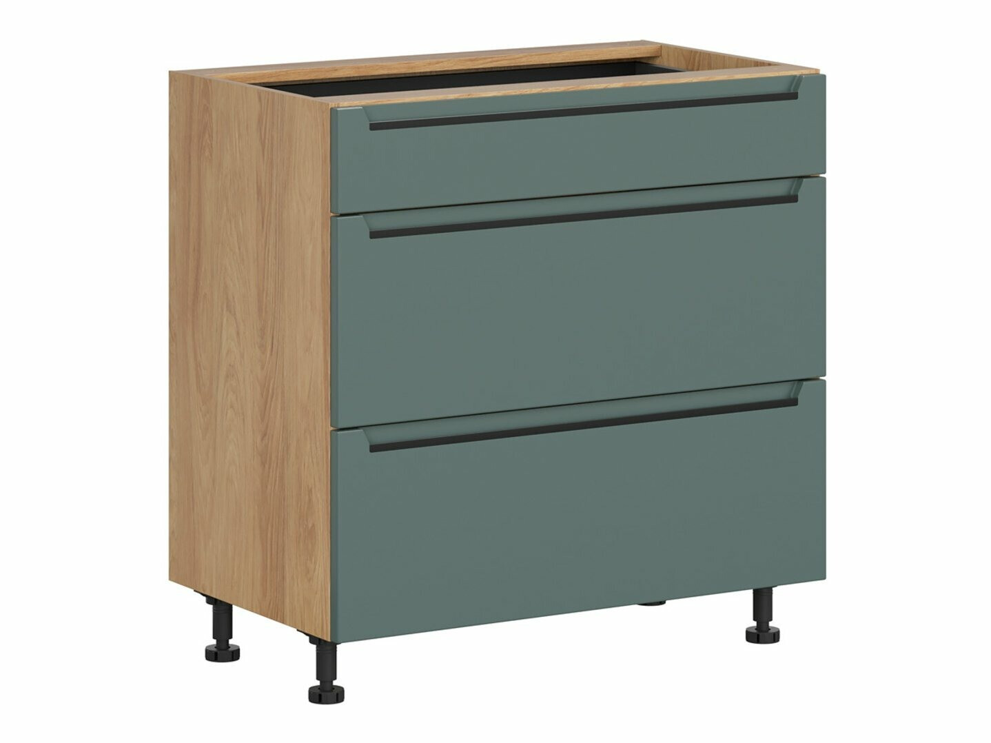 Модульный шкафчик с выдвижными ящиками Riso Green 111