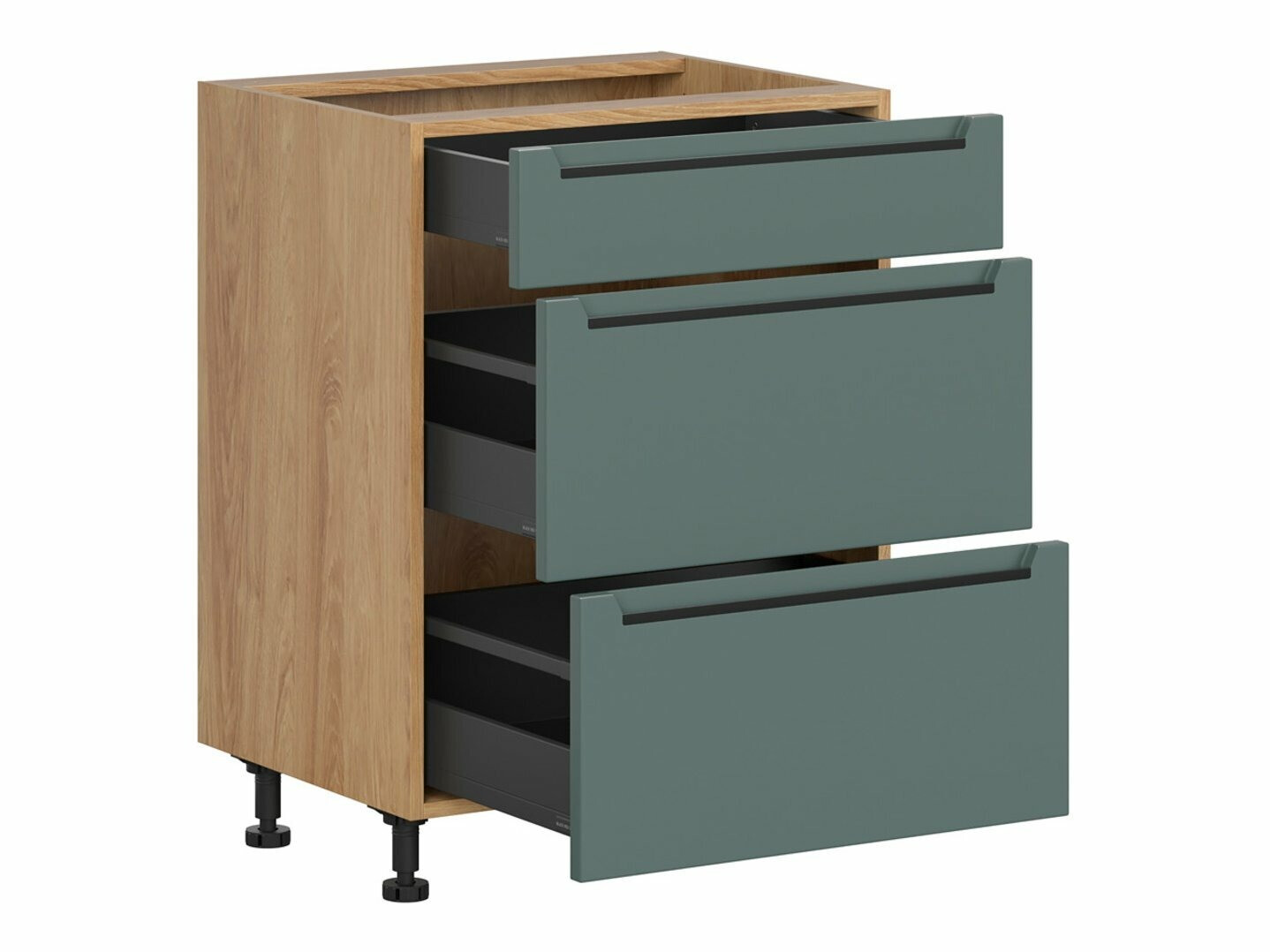 Moduļu skapis ar atvilktnēm Riso Green 110