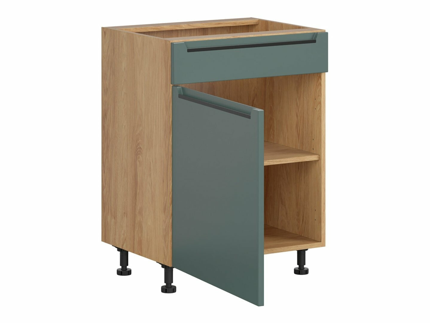 Moduļu skapis ar durvīm Riso Green 100