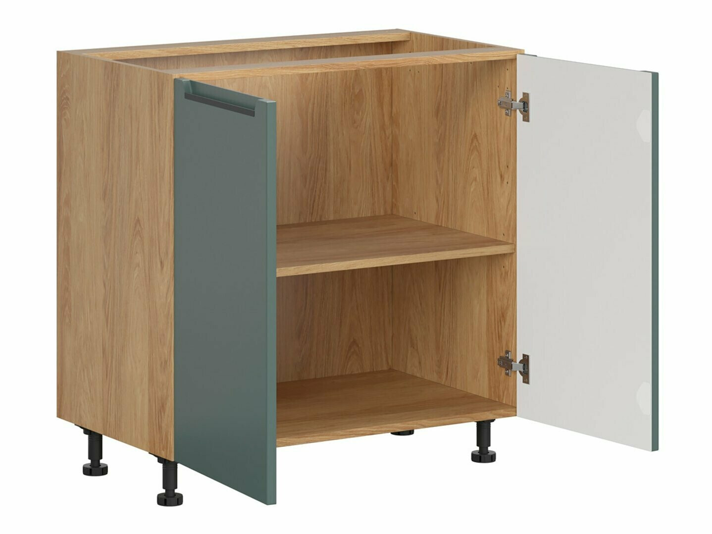 Moduļu skapis ar durvīm Riso Green 118