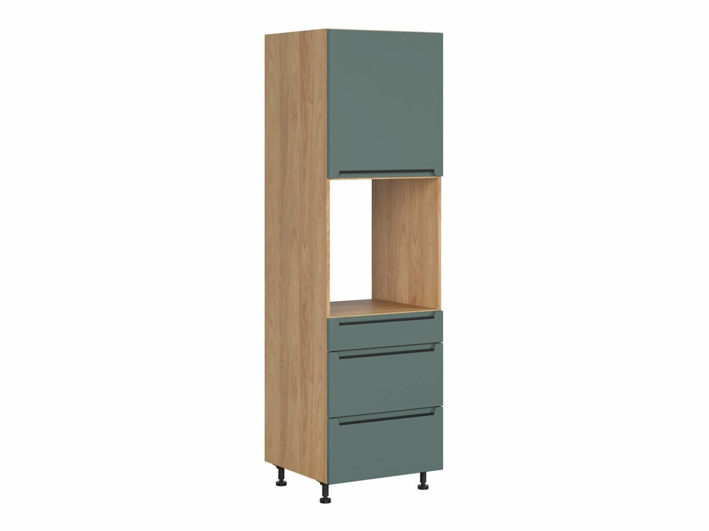 Модульный шкафчик для встроенной техники Riso Green 133