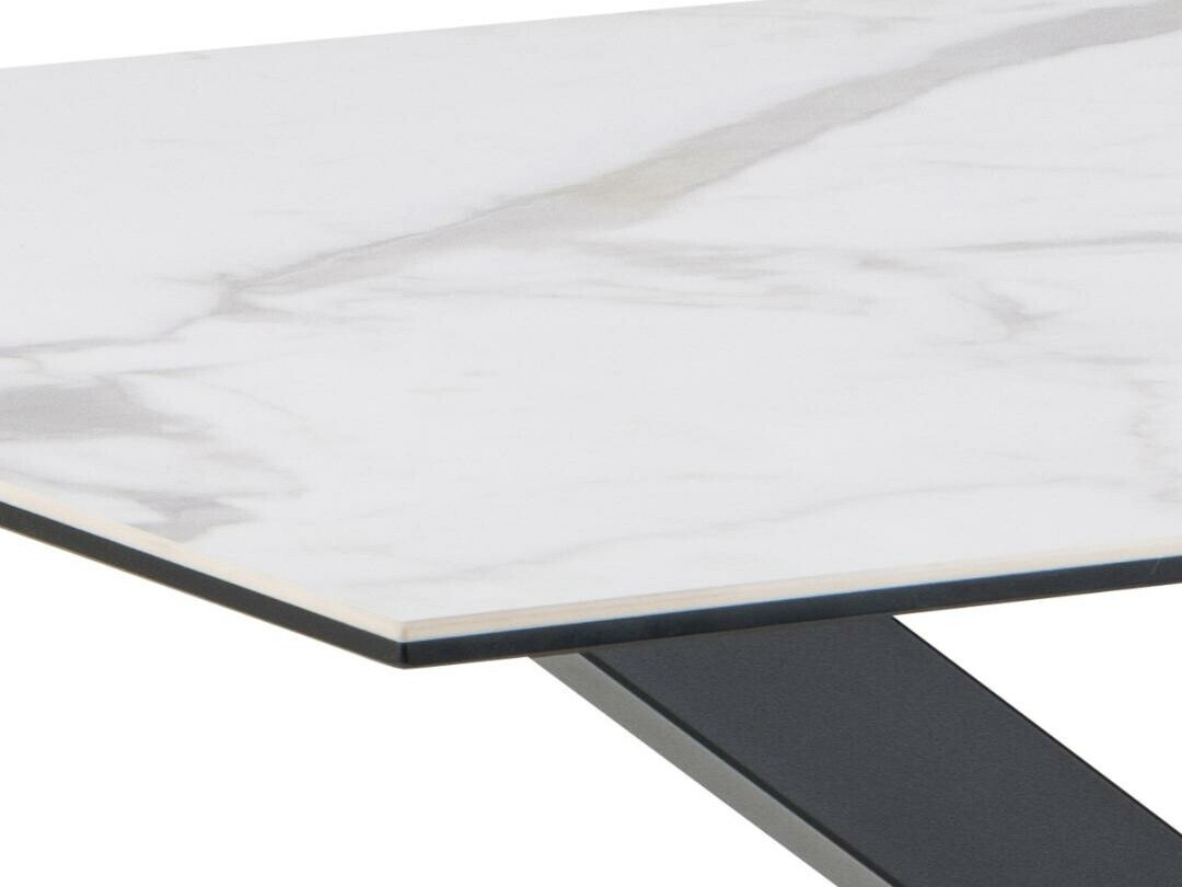 Galds Norsica 918 (Balts marmors + Melns)