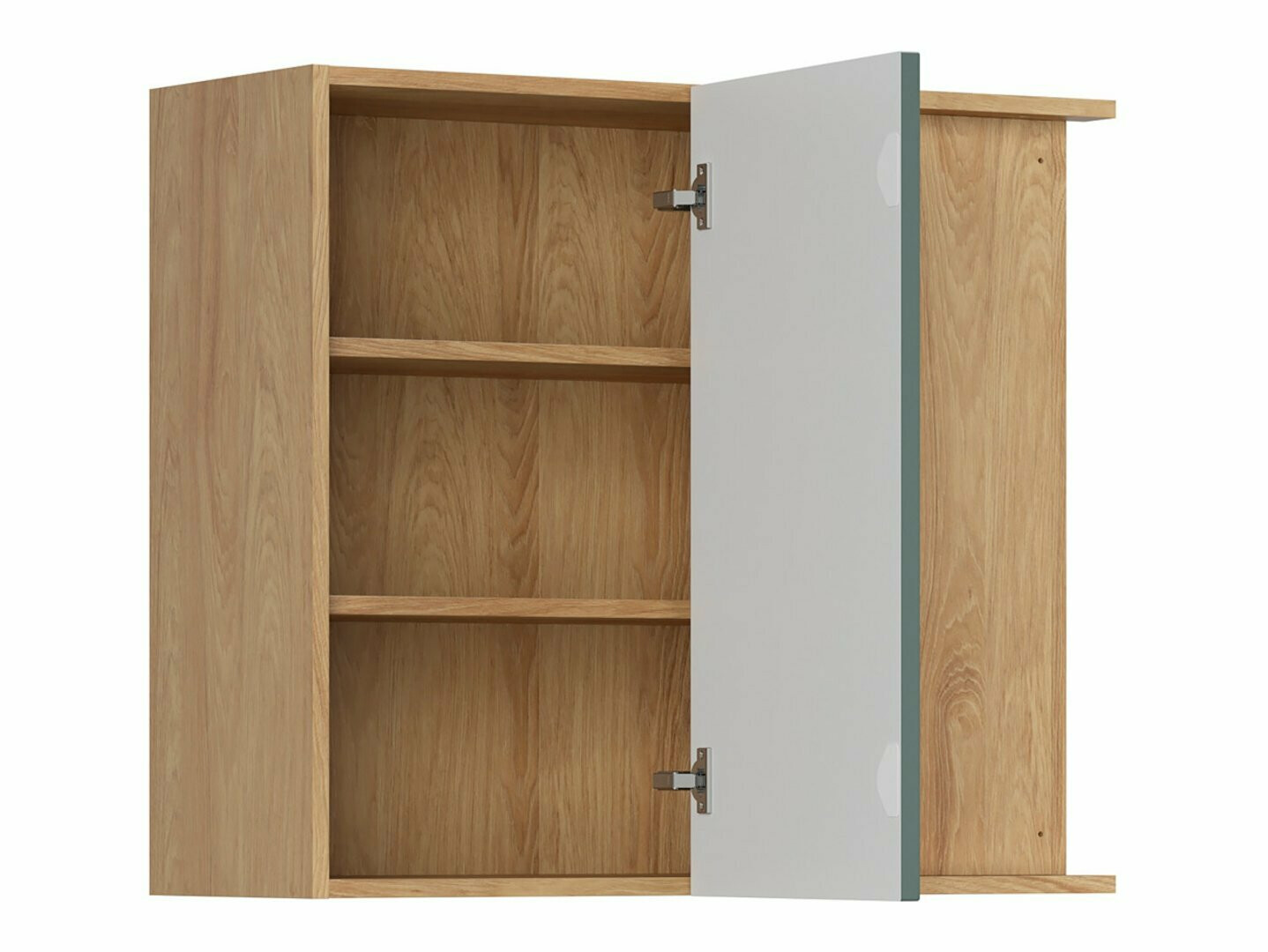 Moduļu piekarams stūra skapis Riso Green 157