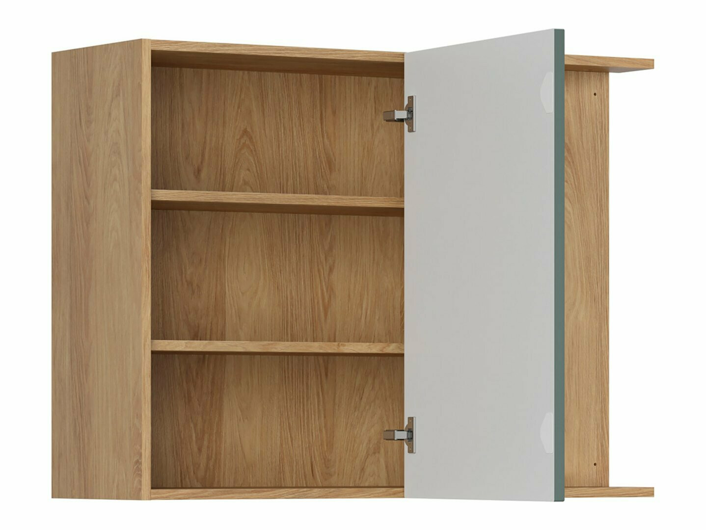 Moduļu piekarams stūra skapis Riso Green 158