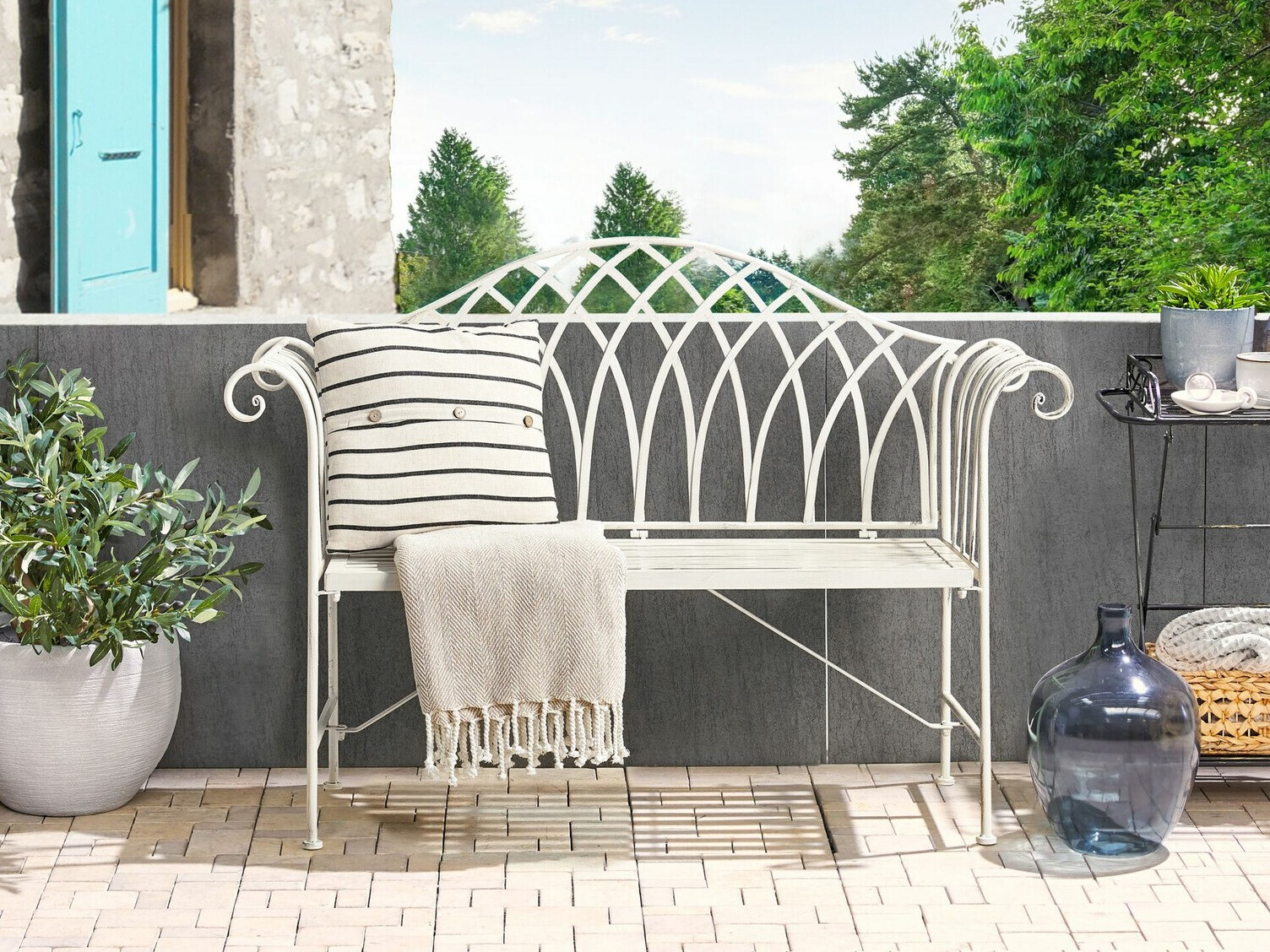 Dārza sols Berwyn 2480 (Balts)