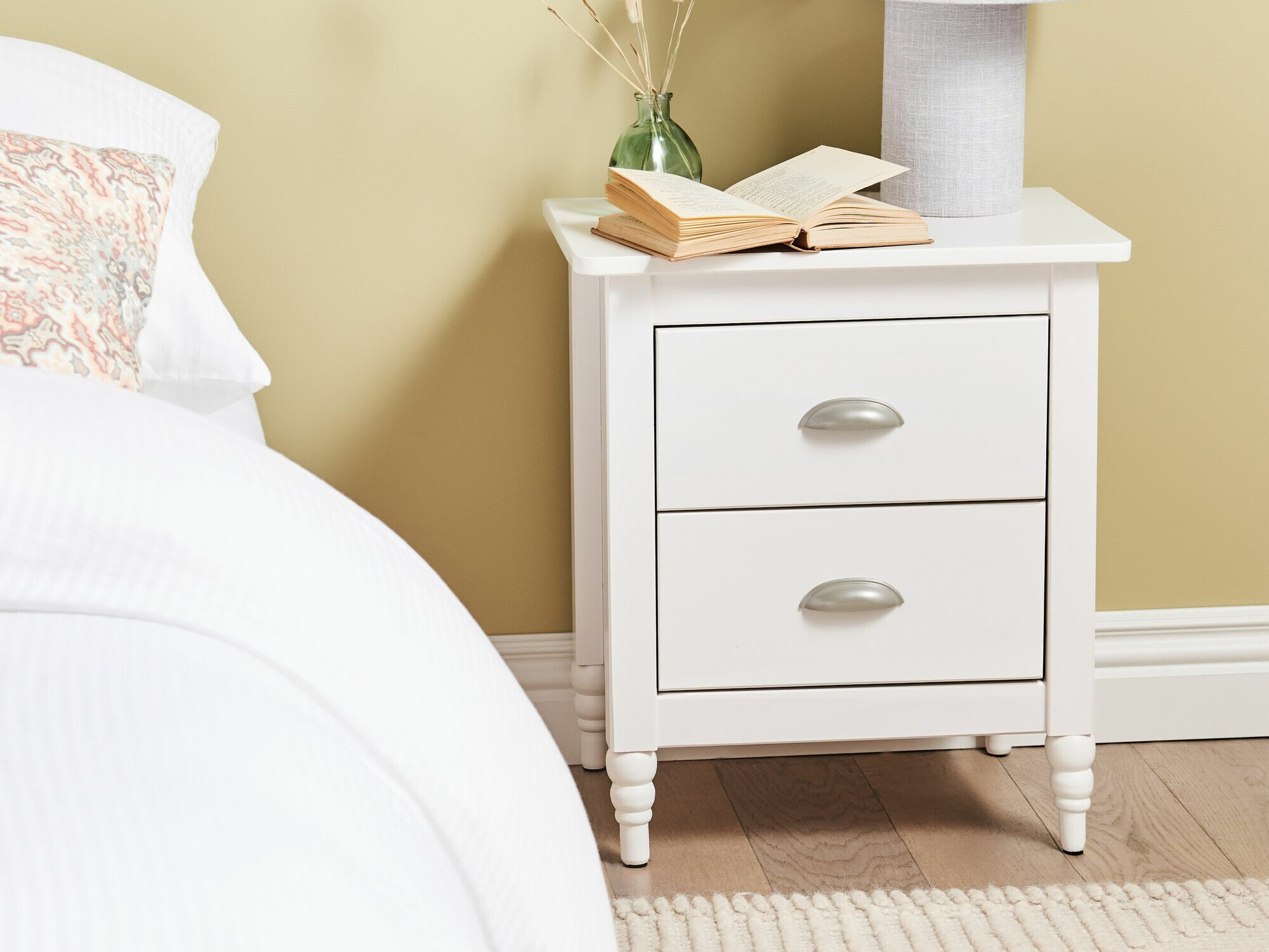 Прикроватная тумбочка Berwyn 2481 (Белый)