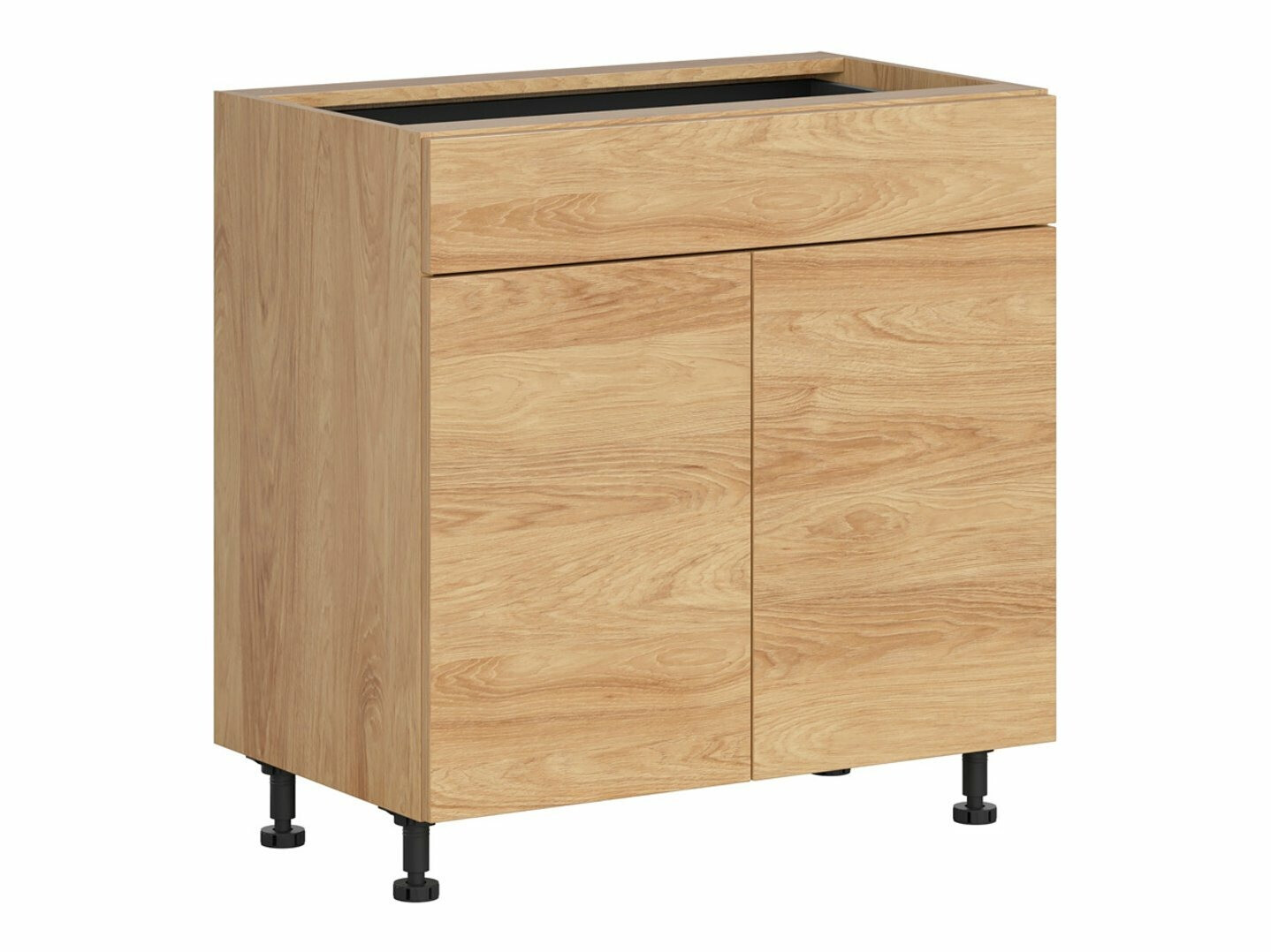 Moduļu skapis ar atvilktni un durvīm Amper Oak 106
