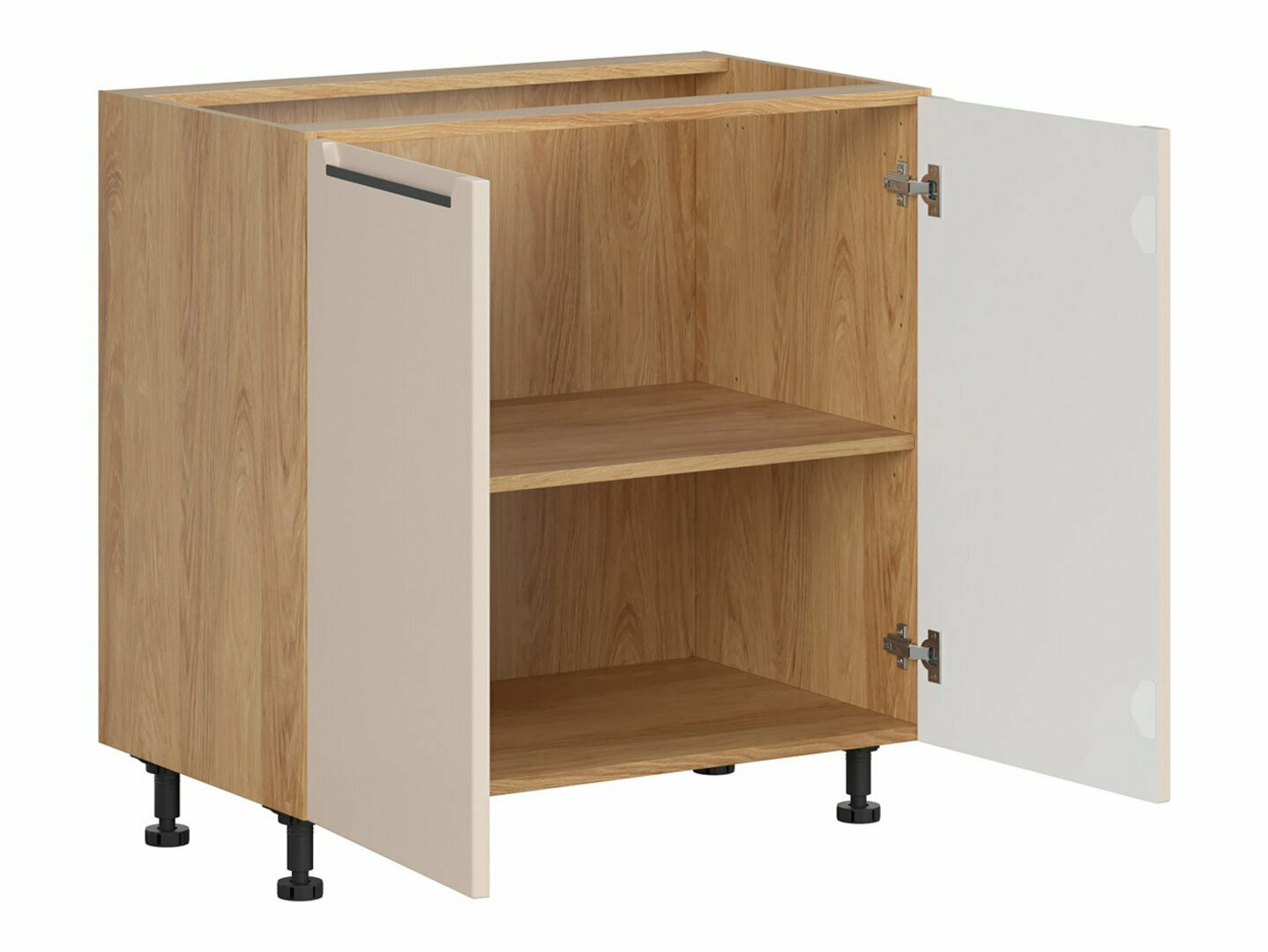 Moduļu skapis ar durvīm Riso Beige 120
