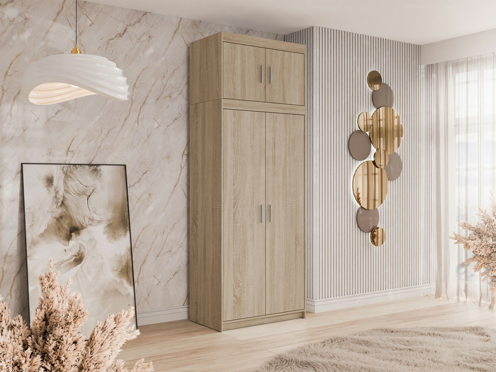 Шкаф Novduni 103 (Сонома Дуб)