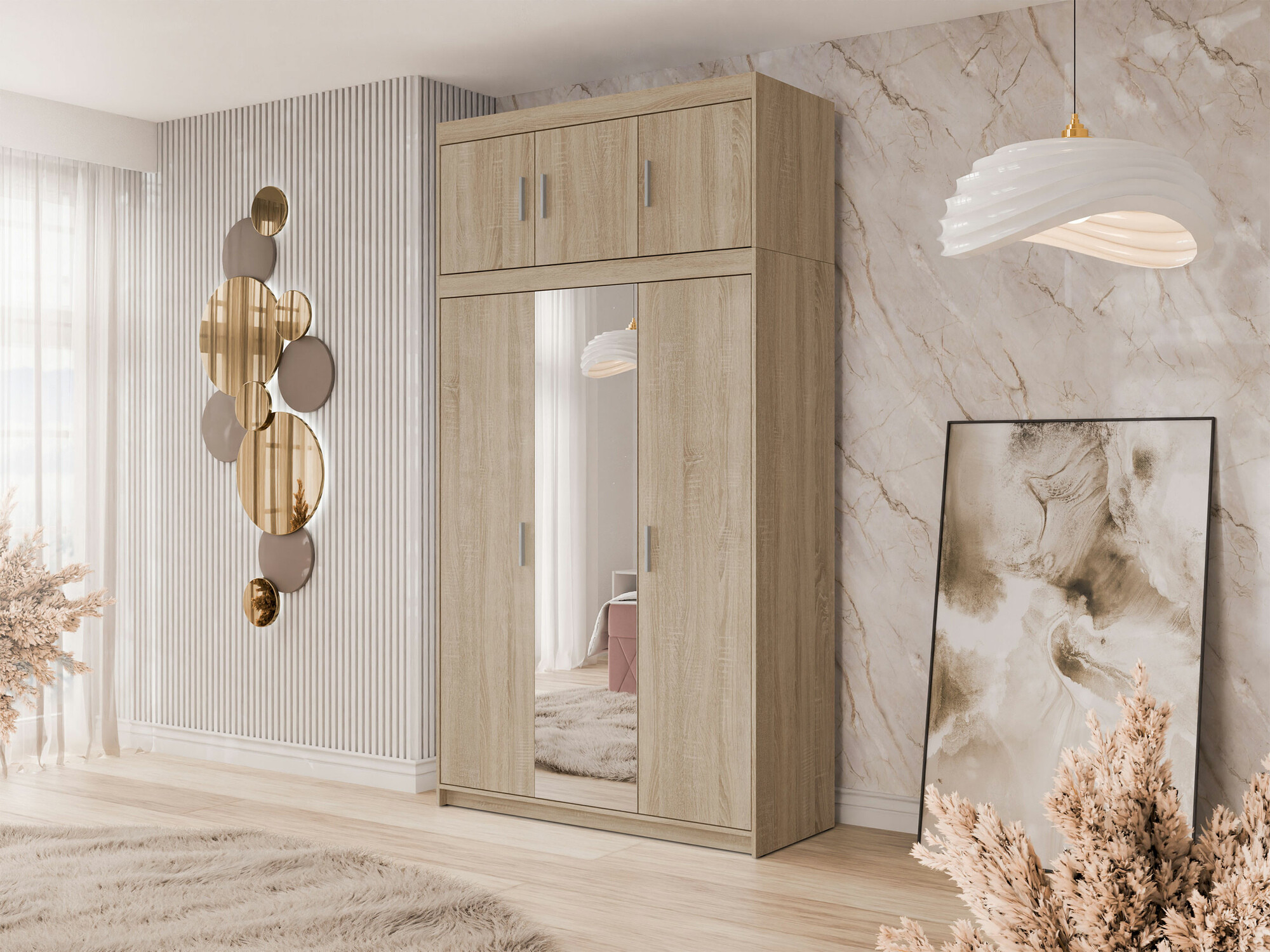 Шкаф Novduni 105 (Сонома Дуб)