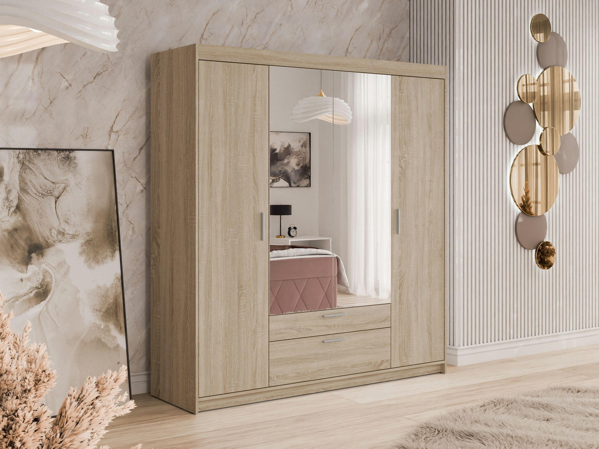 Skapis Novduni 108 (Sonomas ozols)