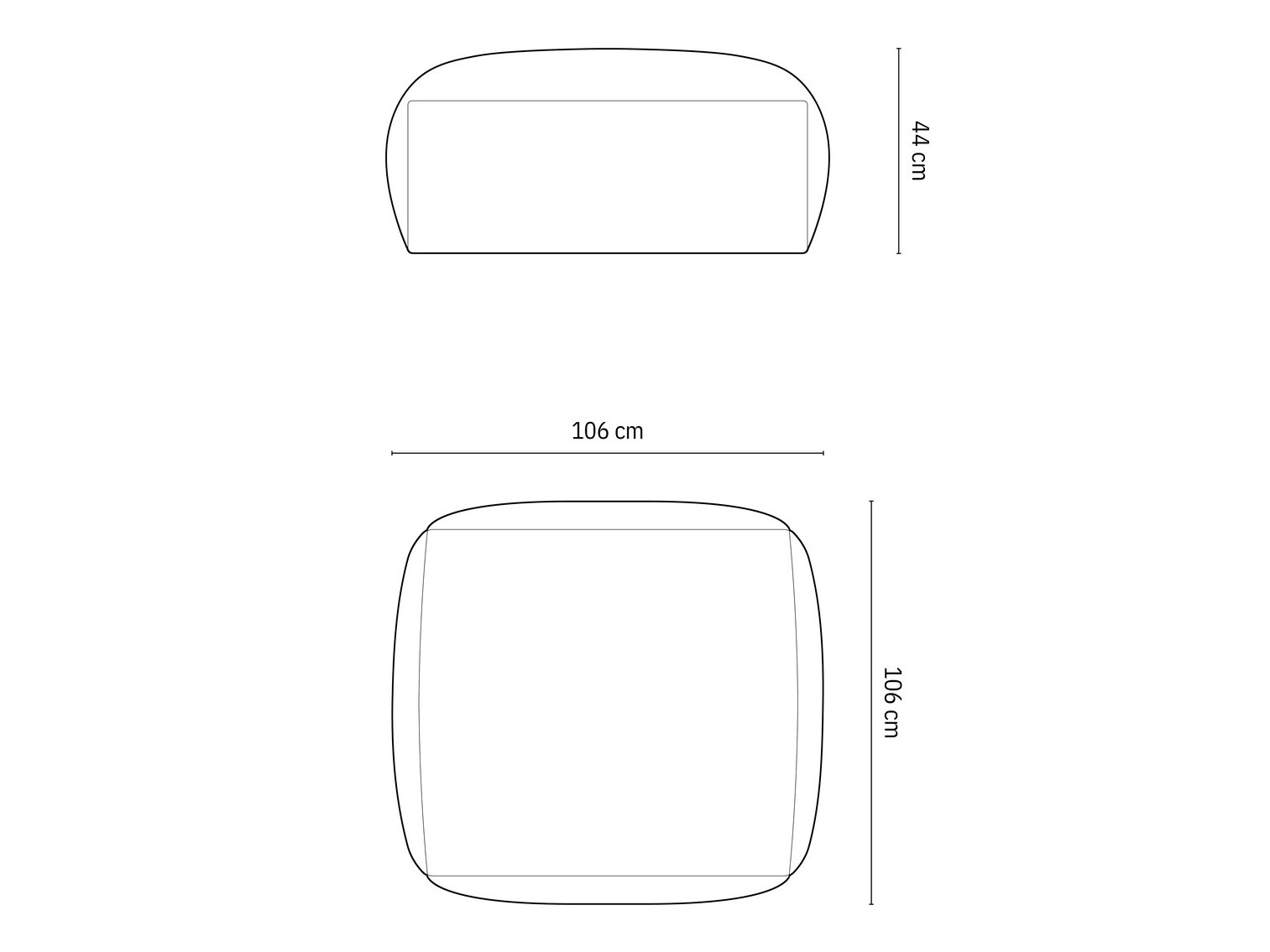 Pufs Sorcoro 109 (Boston Light Grey)