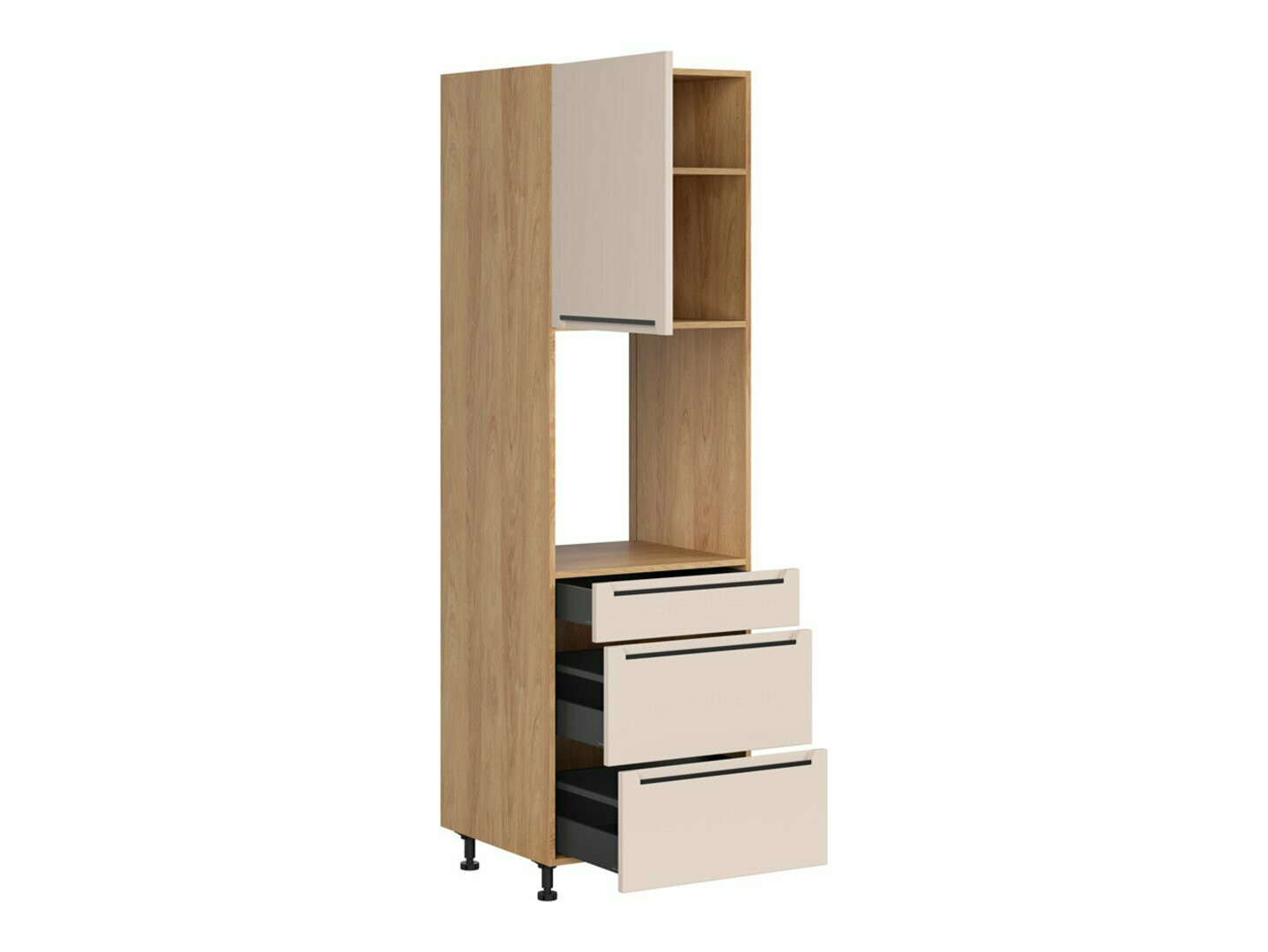 Moduļu skapis iebūvējamai tehnikai Riso Beige 133