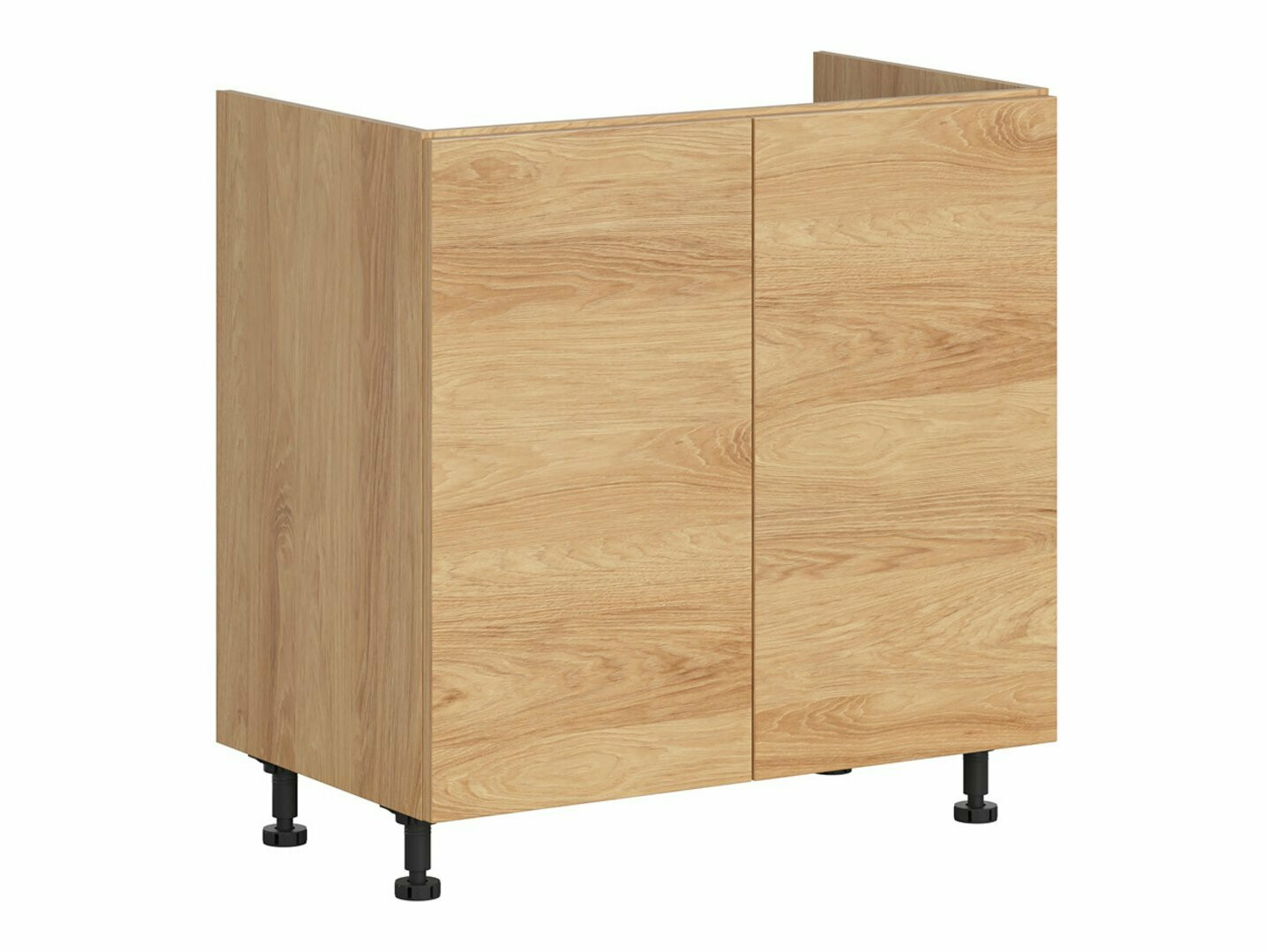 Moduļu skapis izlietnei ar durvīm Amper Oak 125