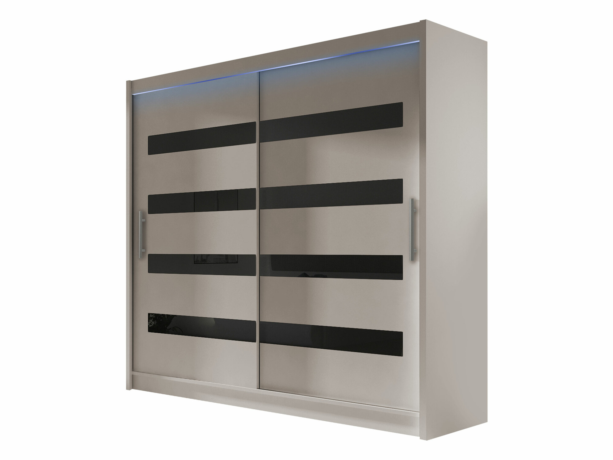 Шкаф Closico 156 (Кашемир + Чёрный)